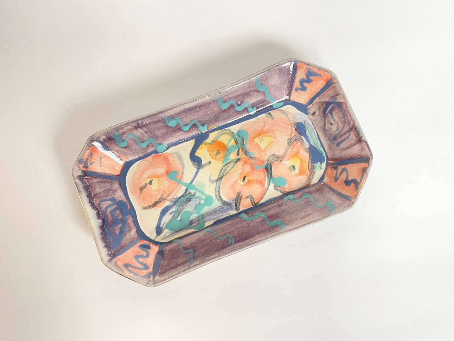 Studio Pottery Ceramic Catch All Tray