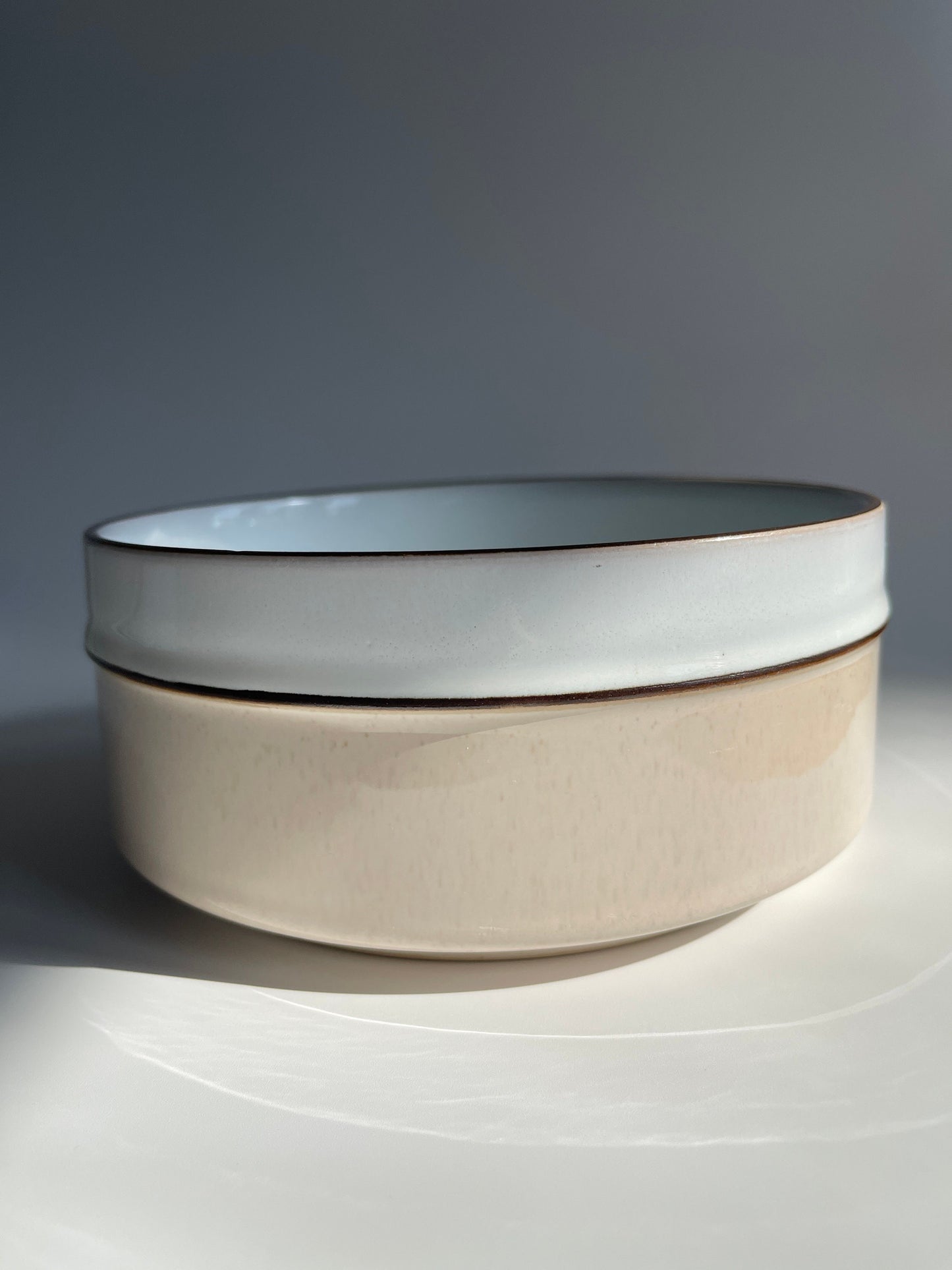 Vintage Denby Platter and Serving Bowl