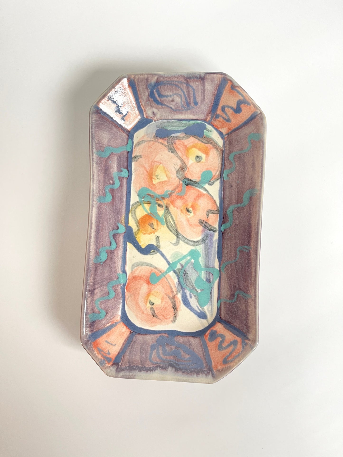 Studio Pottery Ceramic Catch All Tray