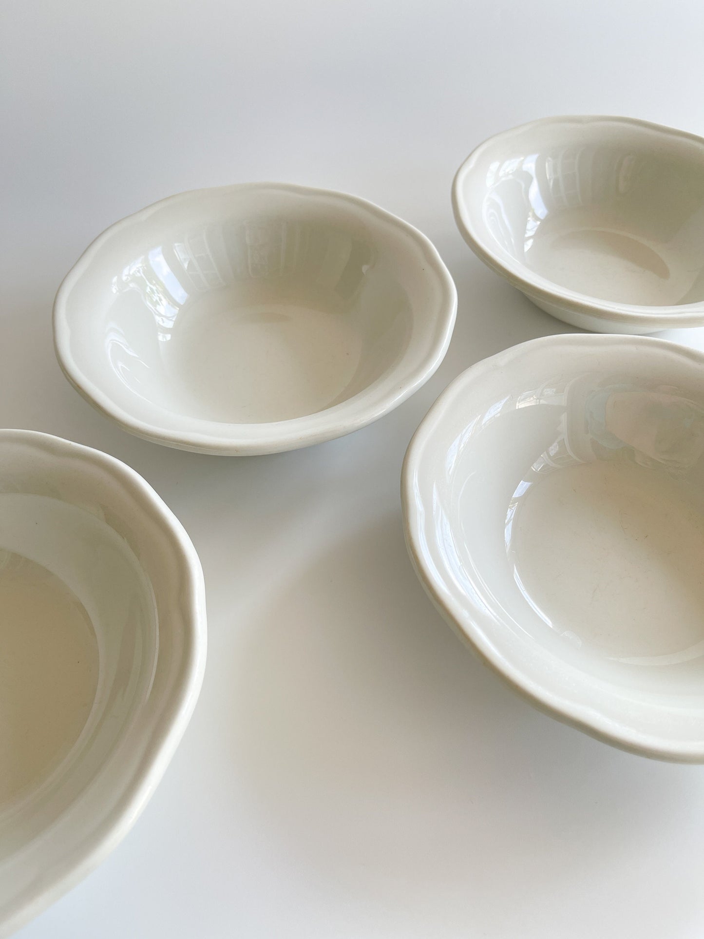 Small Grindley Petal Hotelware Bowls