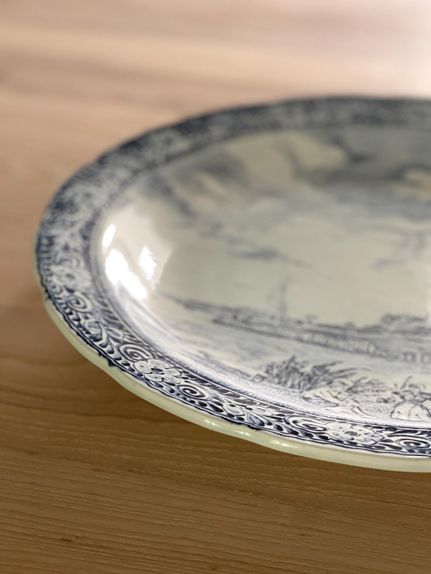 Vintage Delft Boch Wall Platter