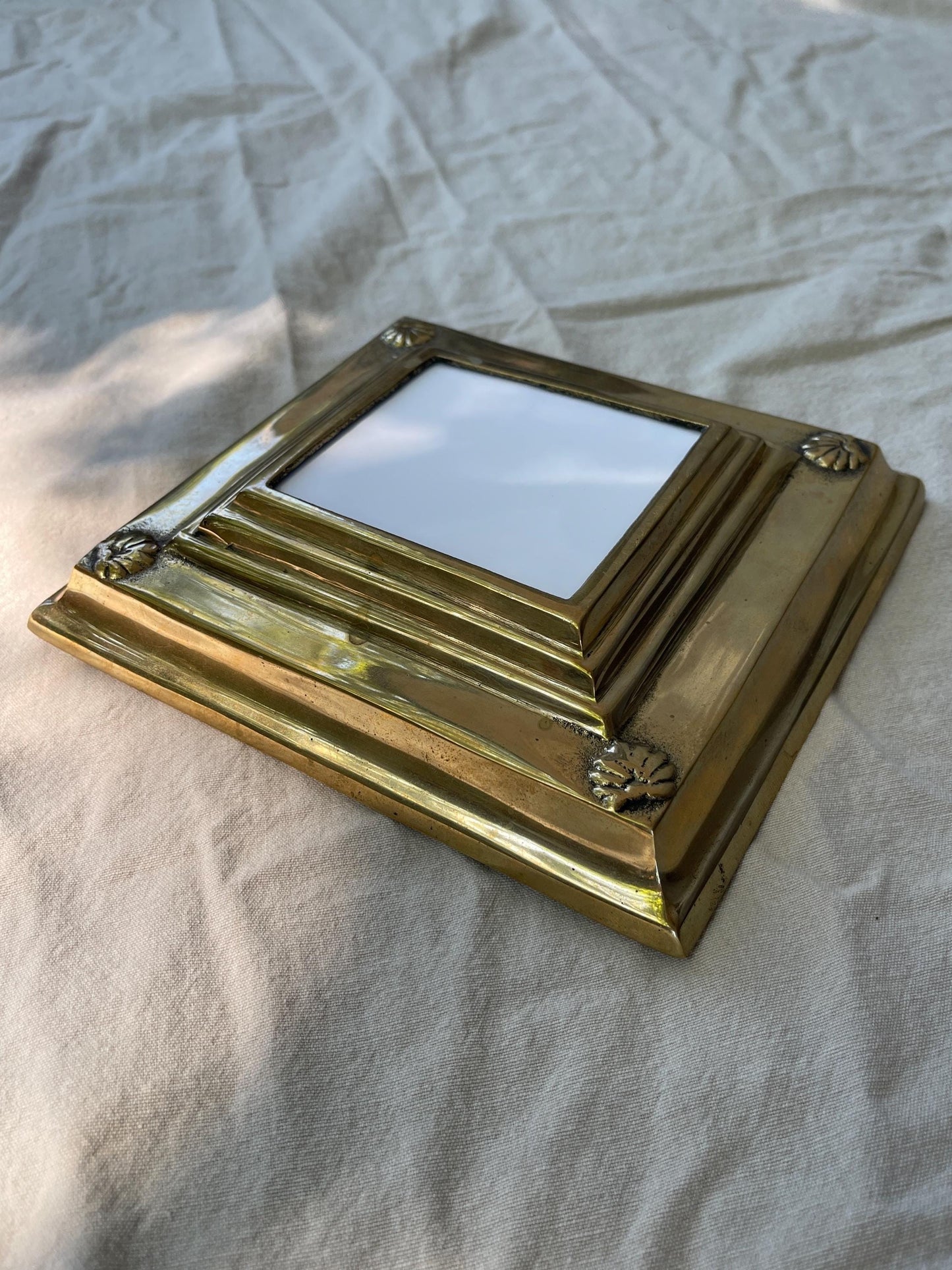 Brass Art Deco Picture Frame