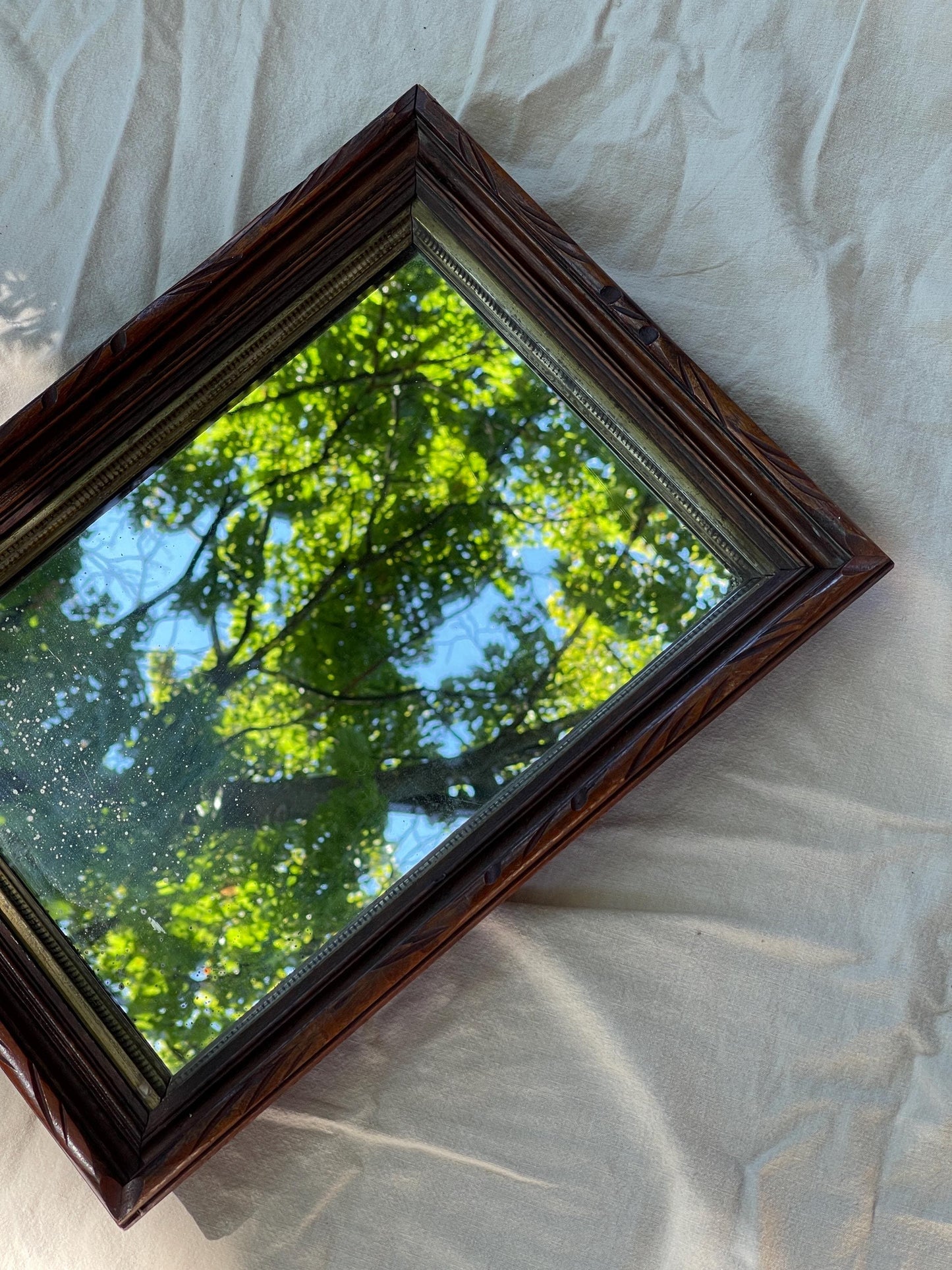 Antique Victorian Eastlake Mirror