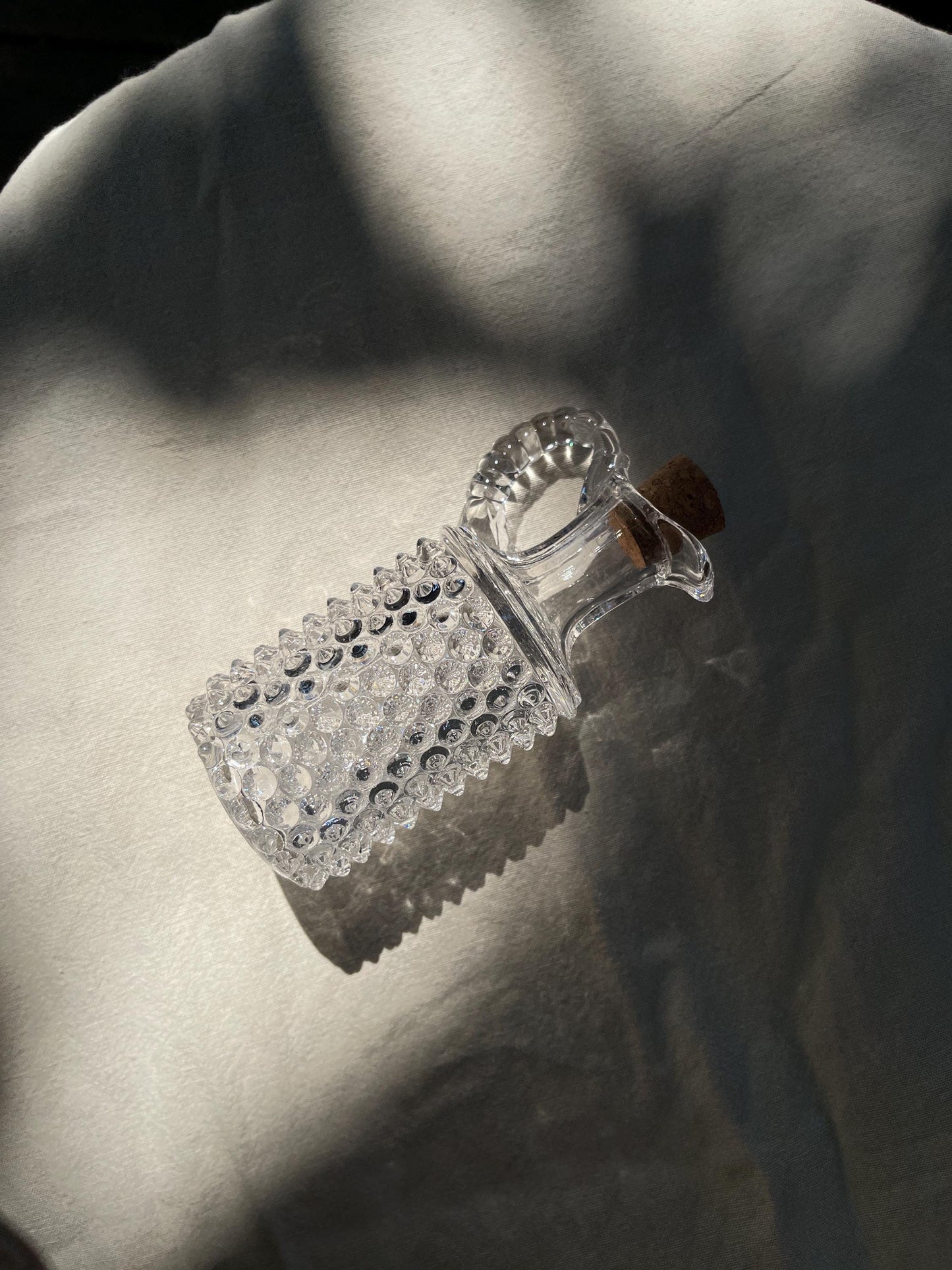Antique EAPG Hobnail Cruet Bottle
