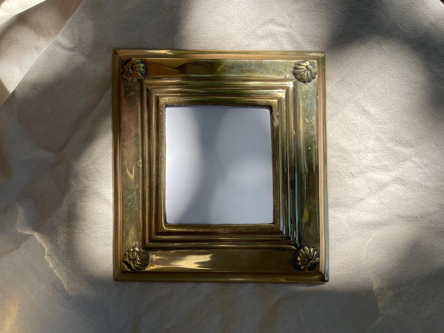 Brass Art Deco Picture Frame