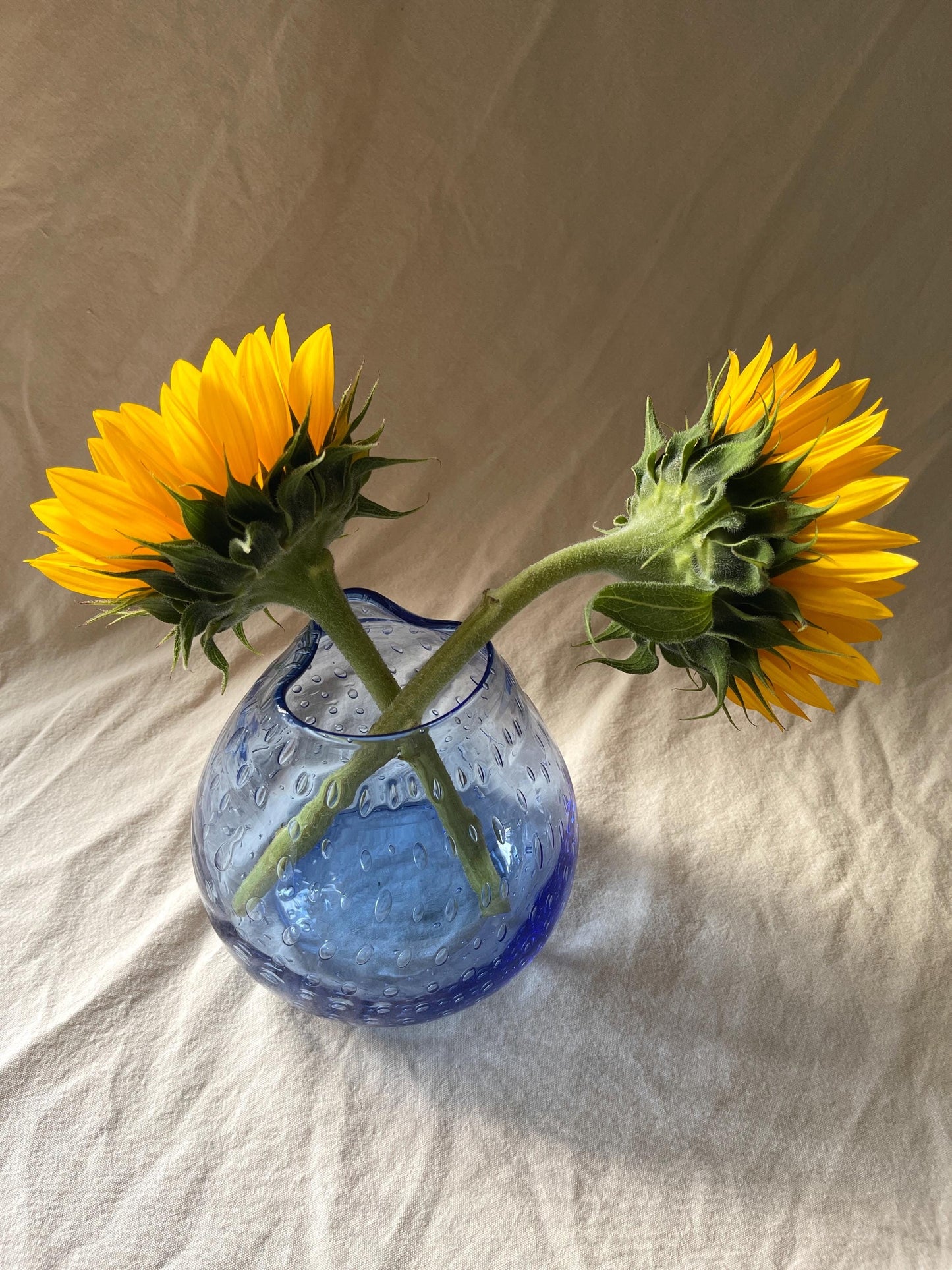 Vintage Bullicante Blown Glass Vase