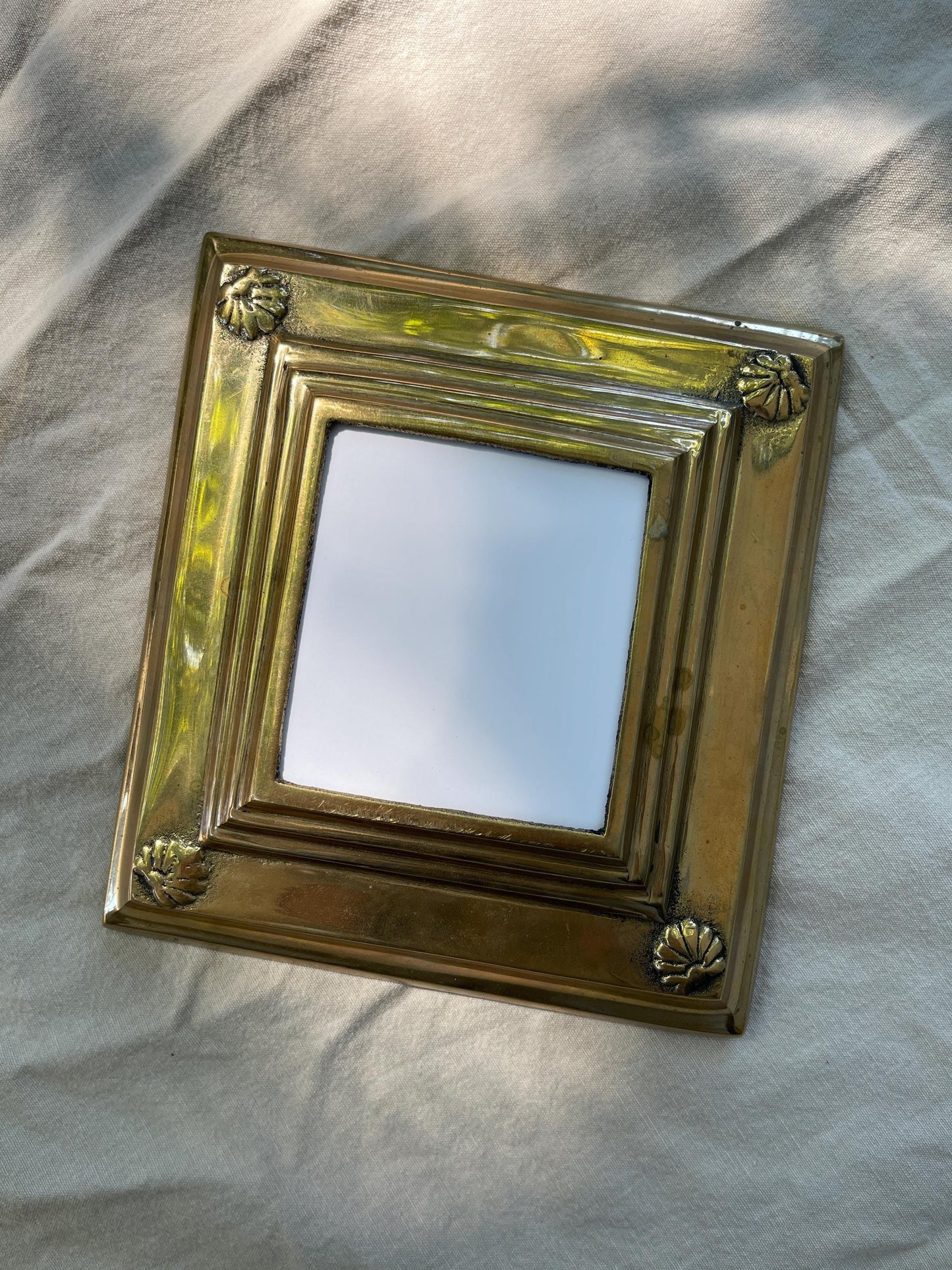 Brass Art Deco Picture Frame