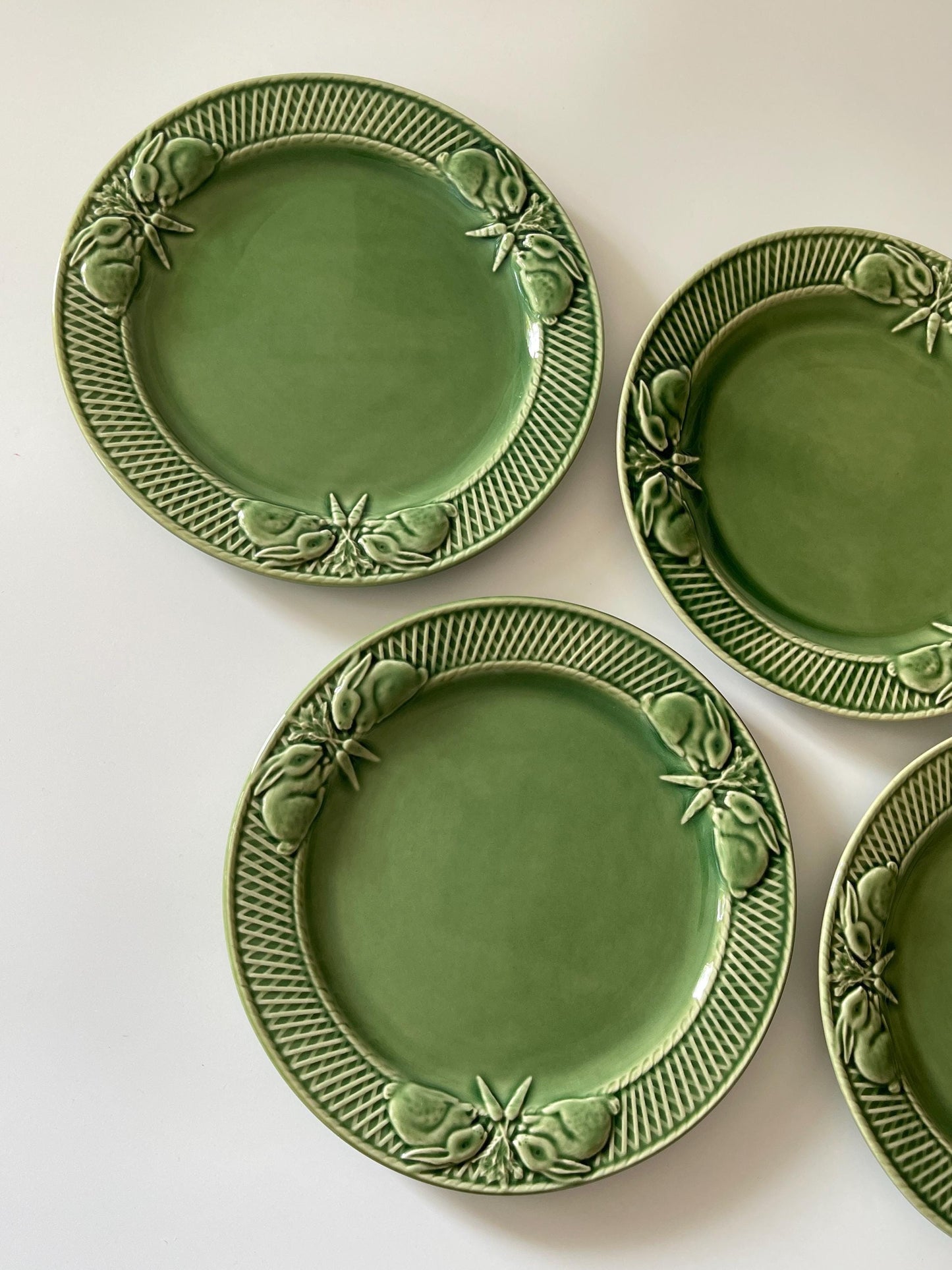 Bordallo Pinheiro Rabbit Salad Plates