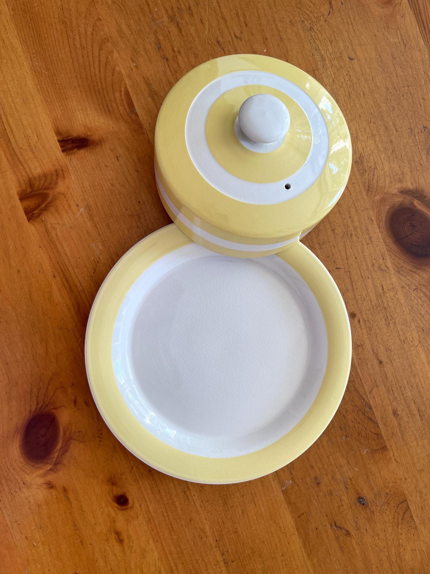 T. G. Green Cornishware Cheese Dish