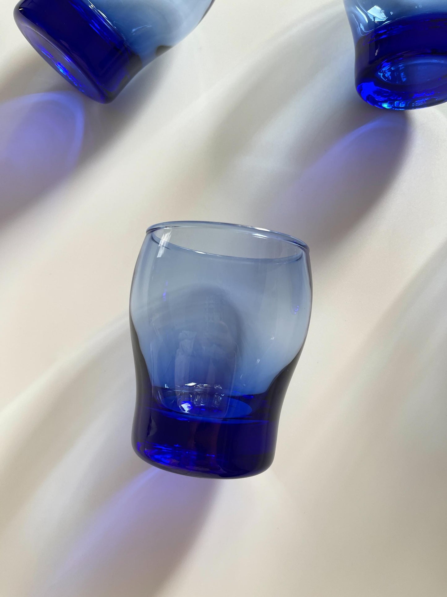 Libbey Cobalt Lowball Glasses