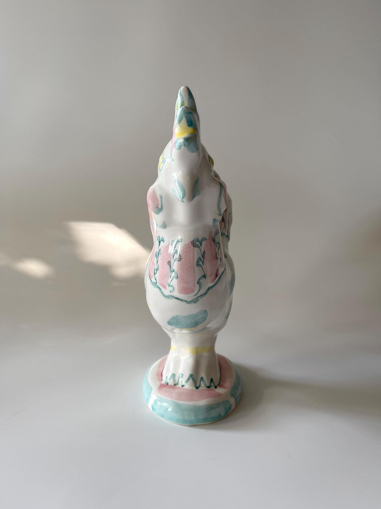 Vintage Hand Painted Ceramic Rooster