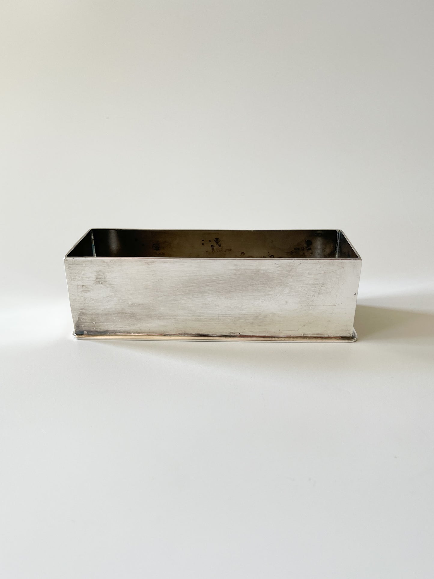 Vintage Hotelware Silver Plate Sugar Packet Holder