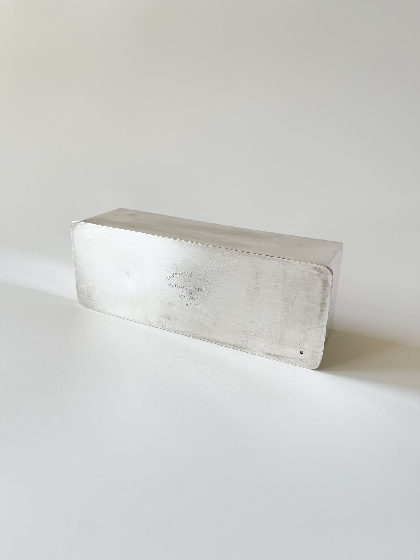 Vintage Hotelware Silver Plate Sugar Packet Holder
