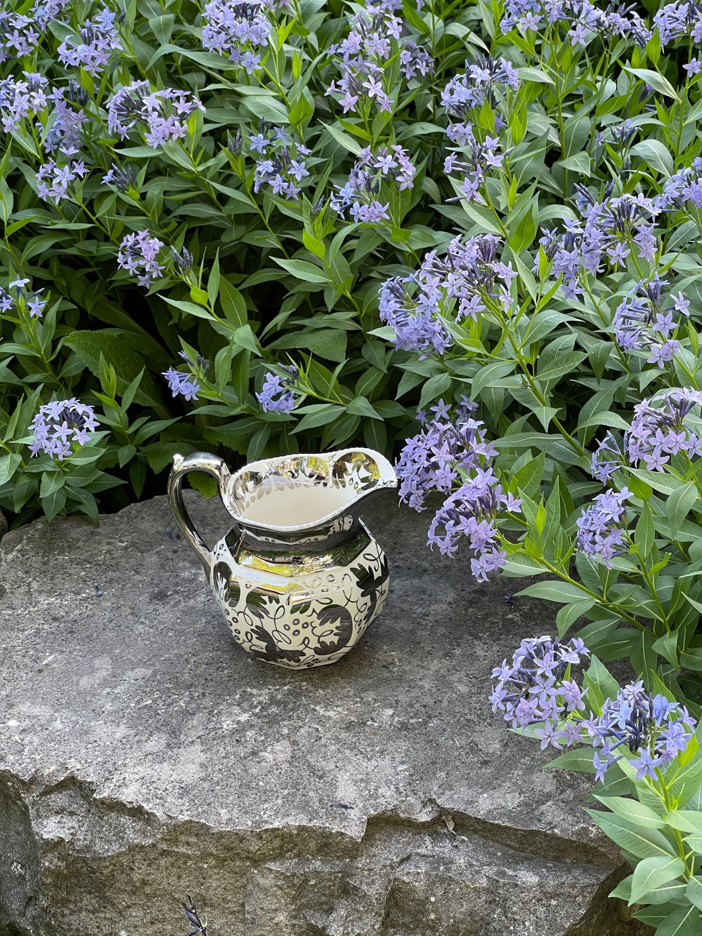 Vintage Wedgwood Silver Lustre Pitcher