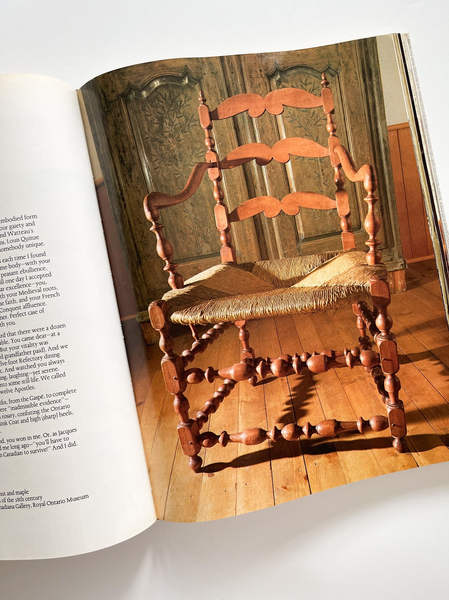 Heritage: A Romantic Look at Early Canadian Furniture (1971) by Scott Symons