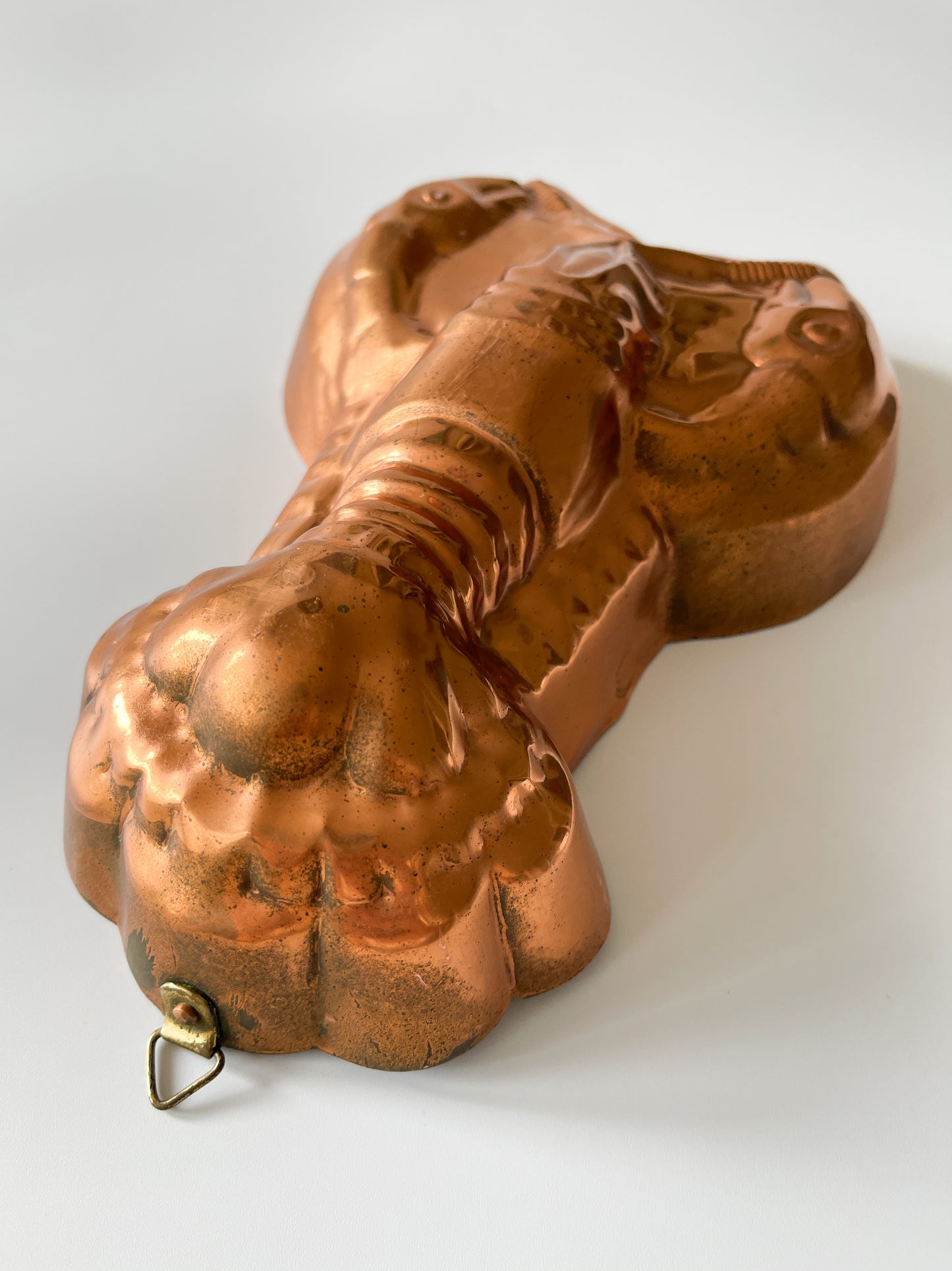 Vintage Copper Lobster Mold