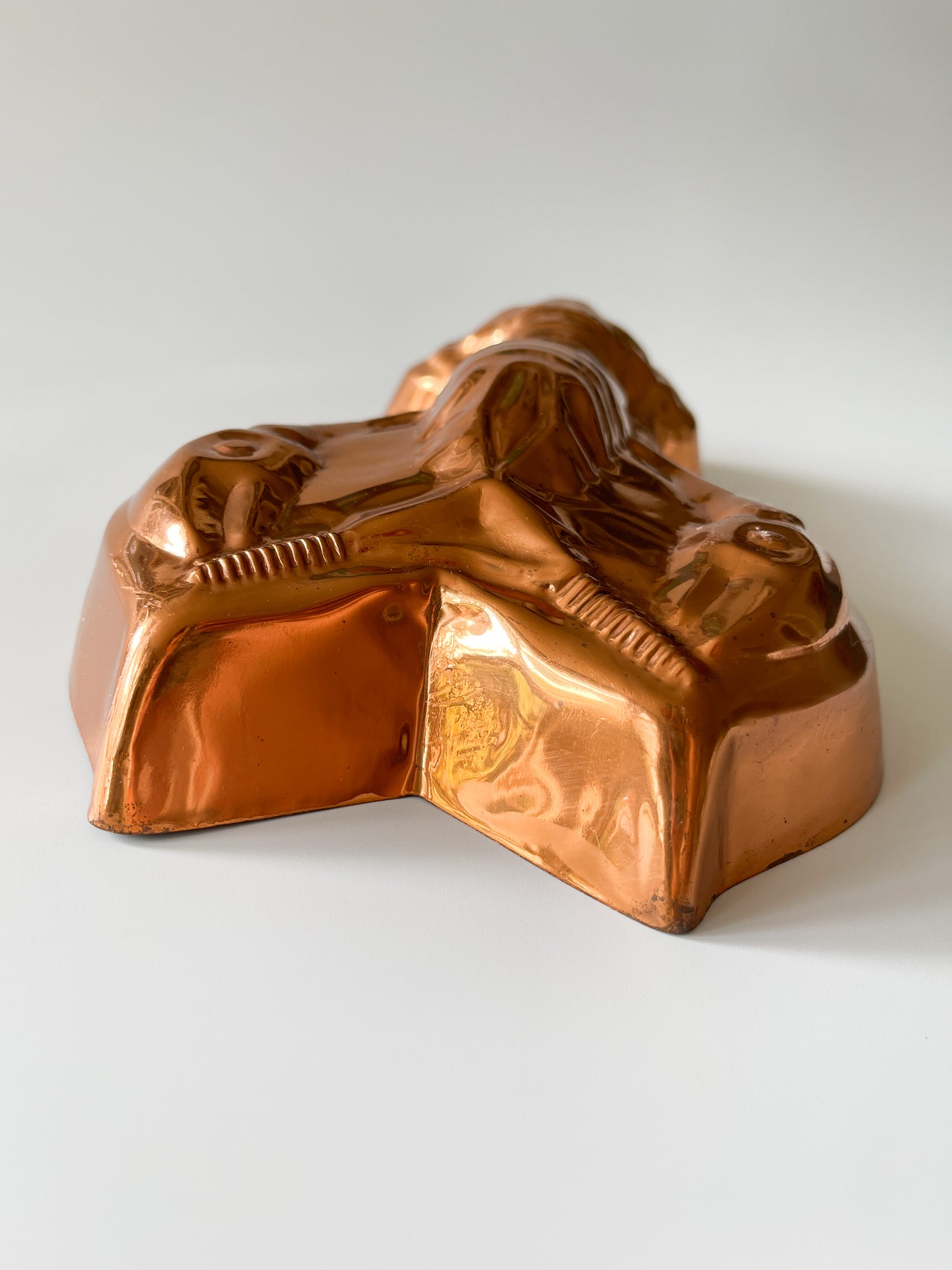 Vintage Copper Lobster Mold