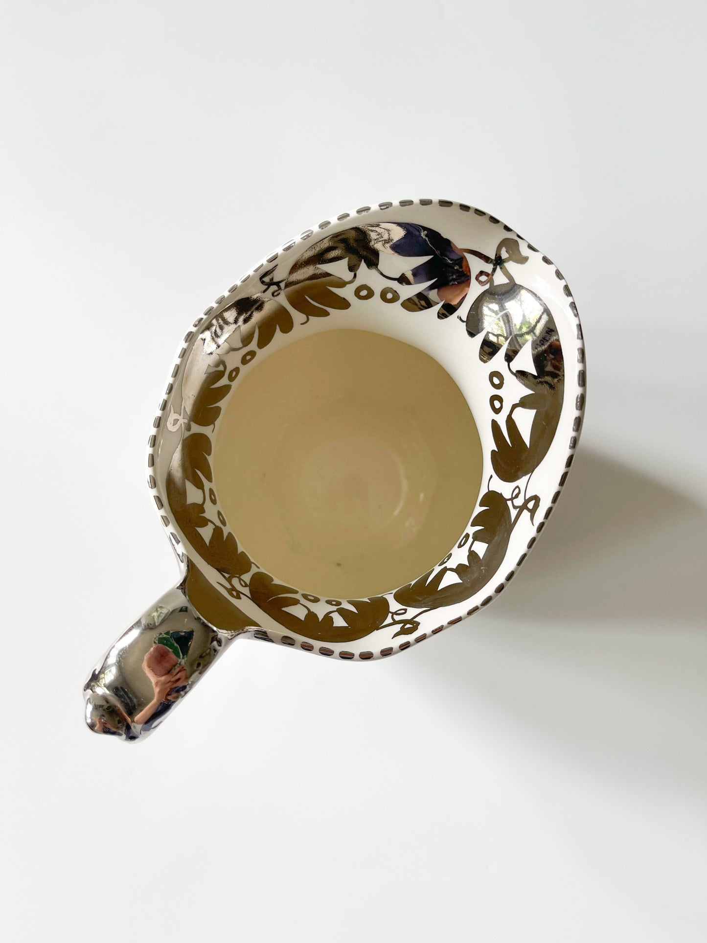 Vintage Wedgwood Silver Lustre Pitcher