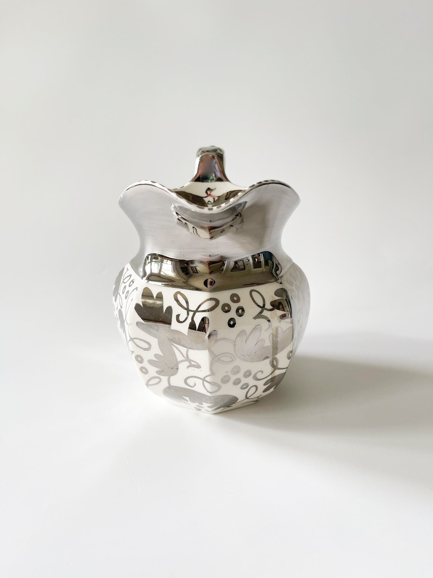 Vintage Wedgwood Silver Lustre Pitcher
