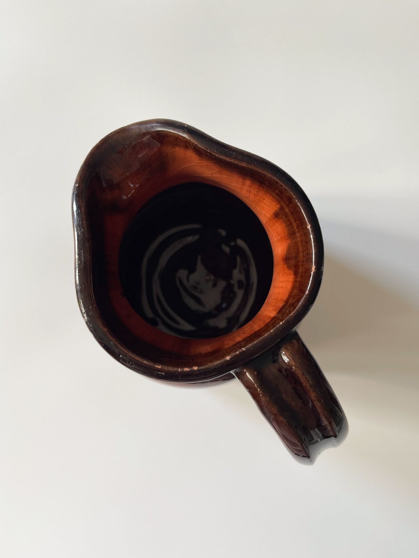 Hampson Studio Pottery Redware Pitcher