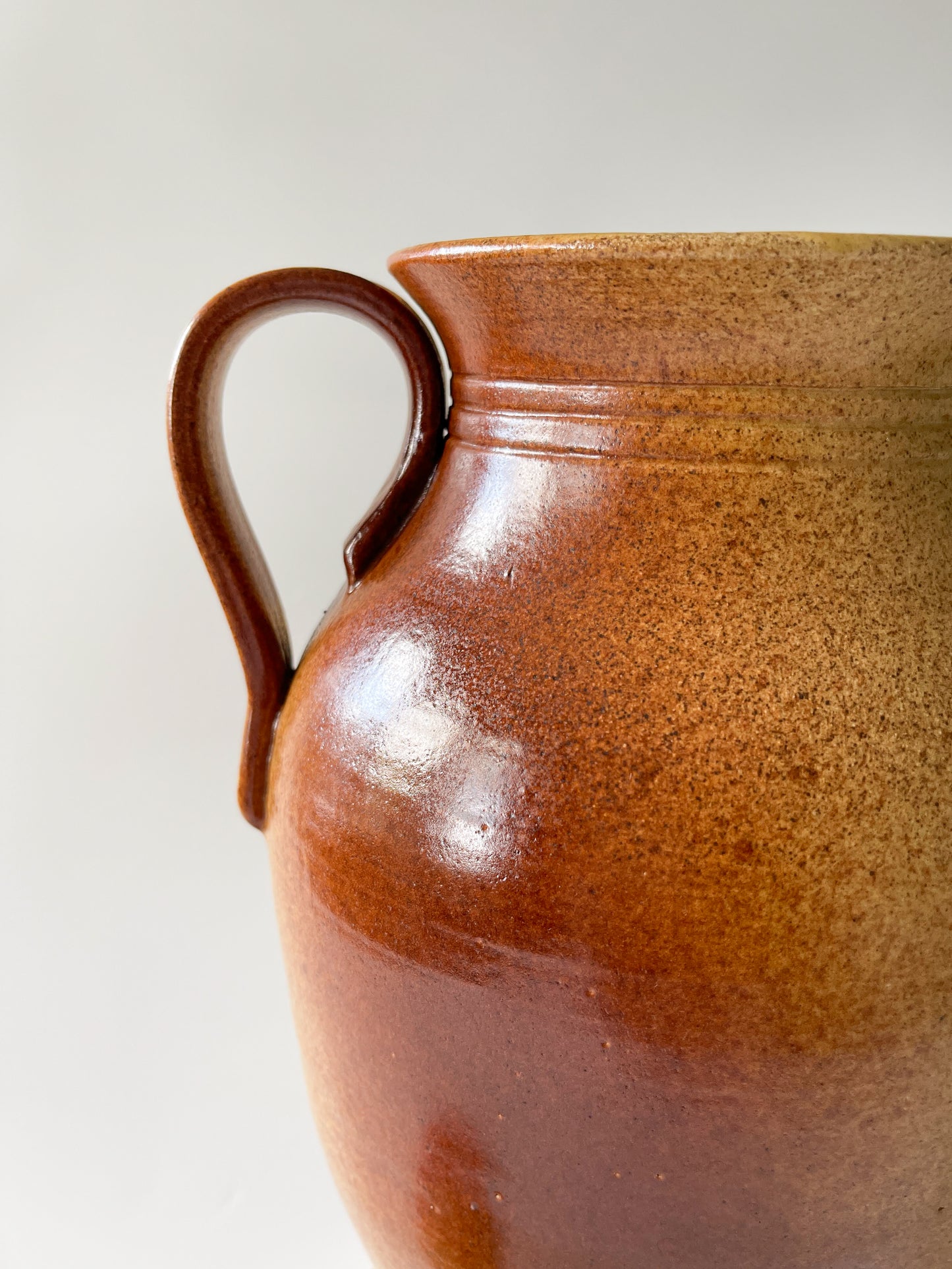 Vintage Large Studio Pottery Amphora Vase