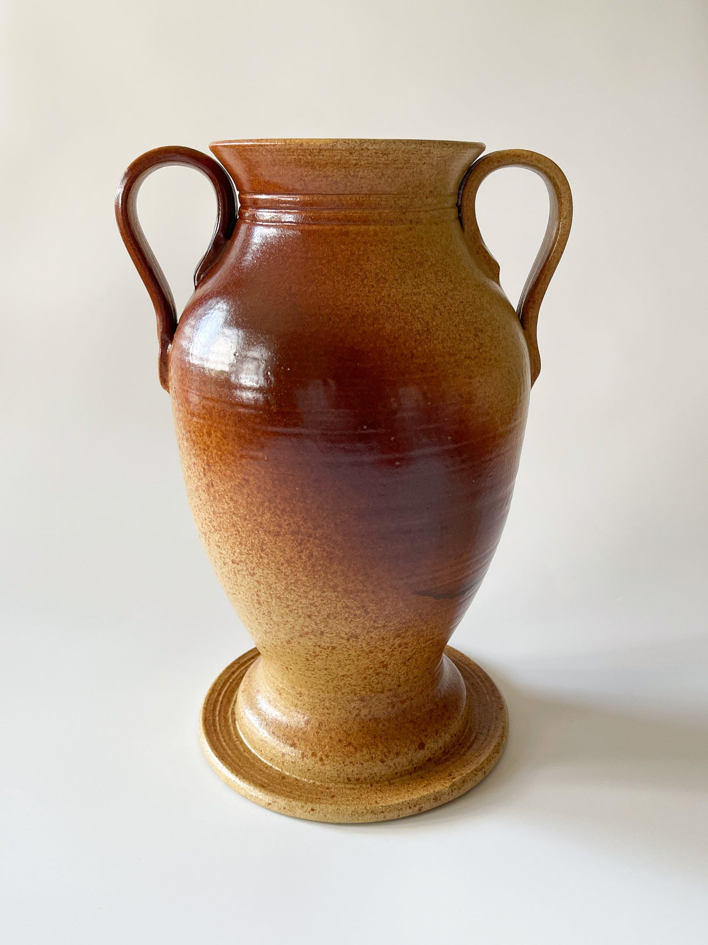 Vintage Large Studio Pottery Amphora Vase