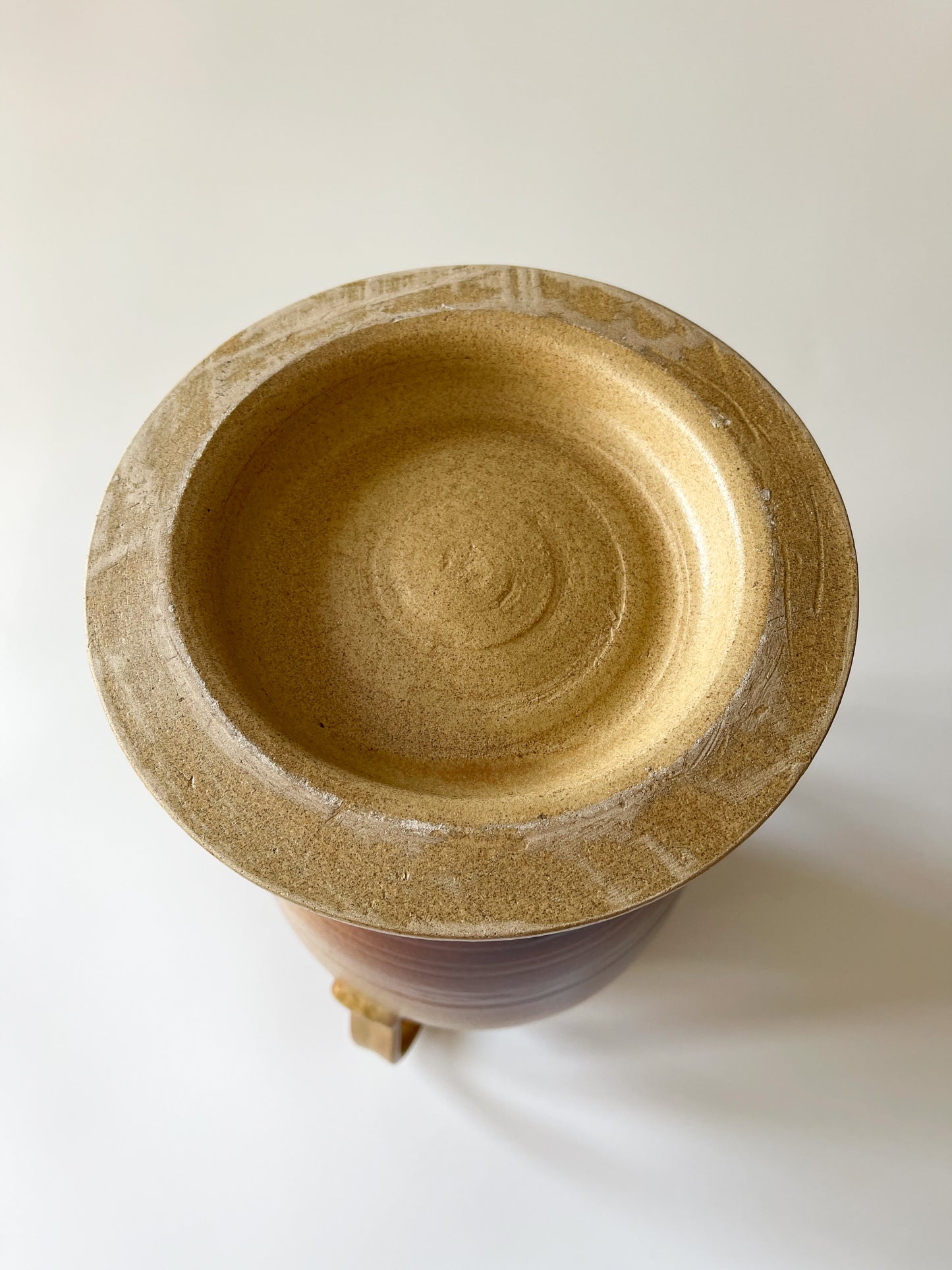 Vintage Large Studio Pottery Amphora Vase