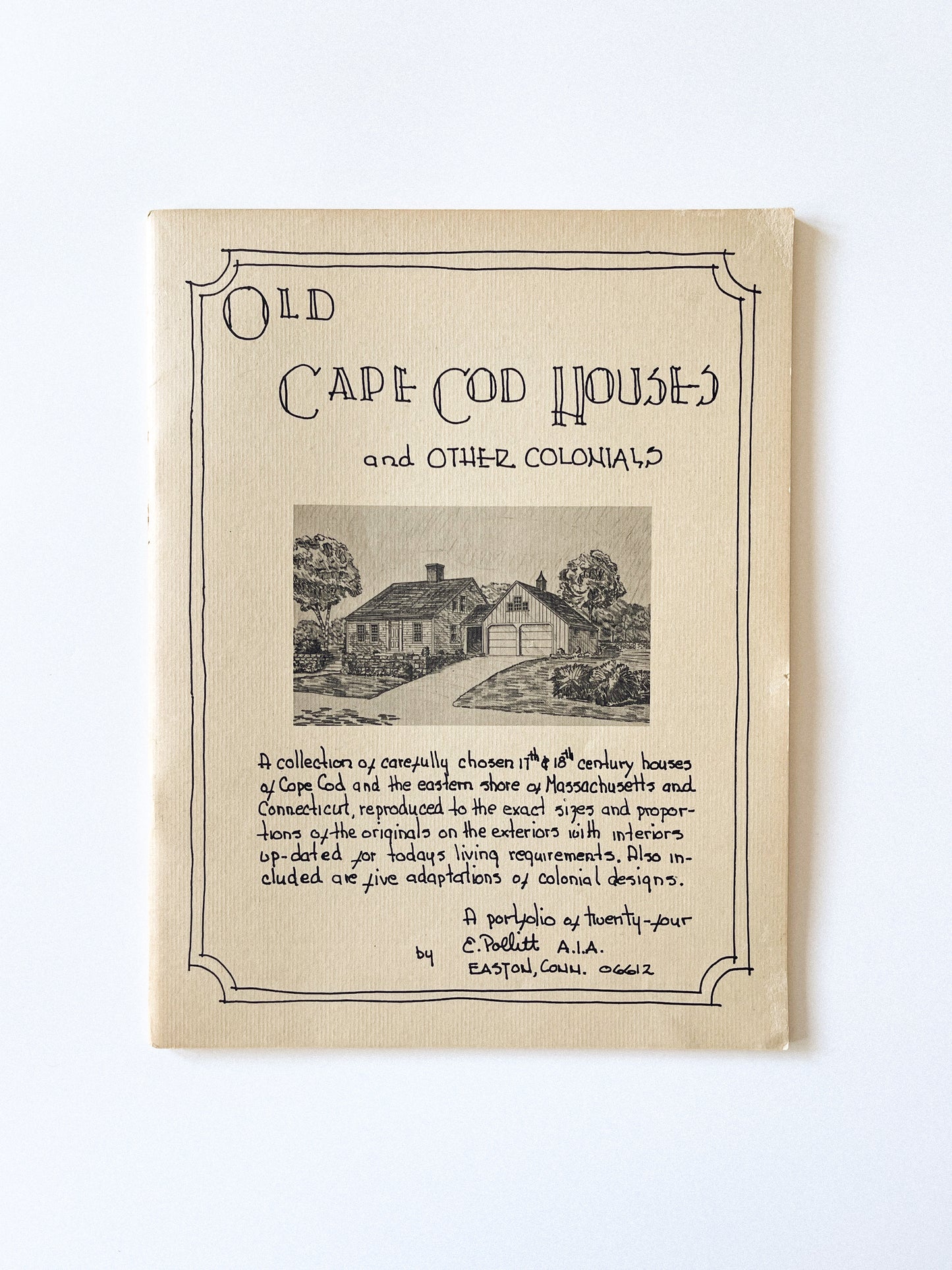 Old Colonial and Cape Cod Houses Portfolio Books