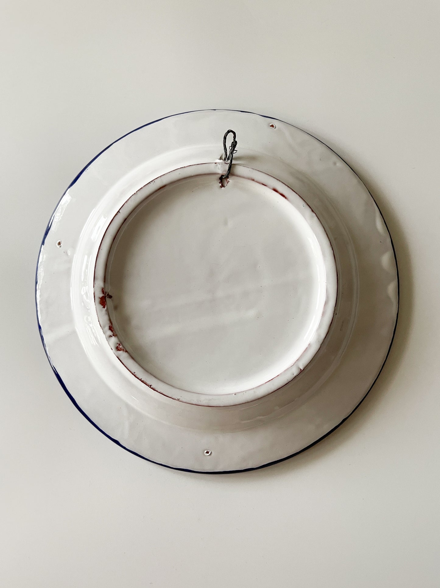 Vintage Fajalauza Pottery Pomegranate Plate