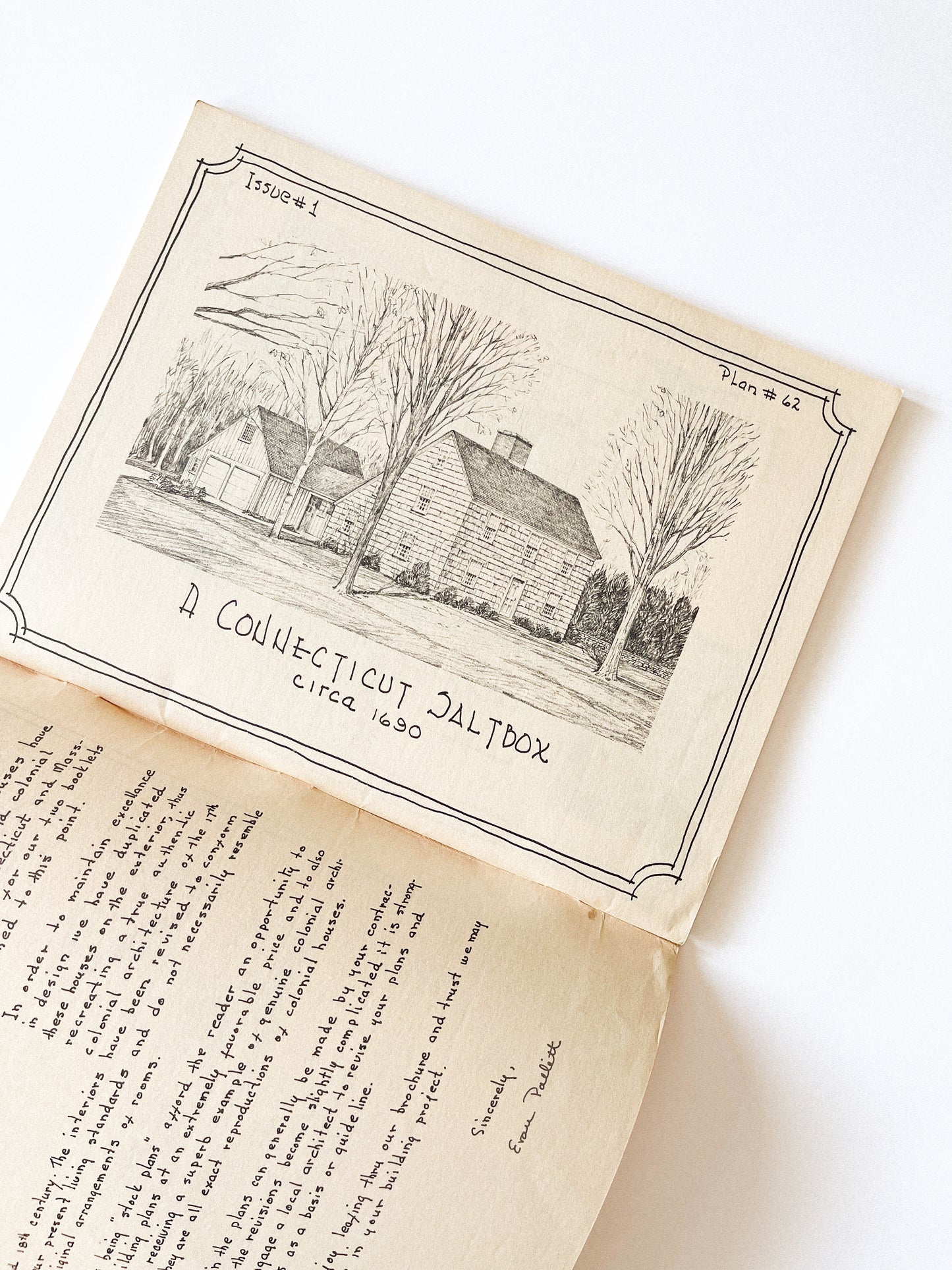 Old Colonial and Cape Cod Houses Portfolio Books