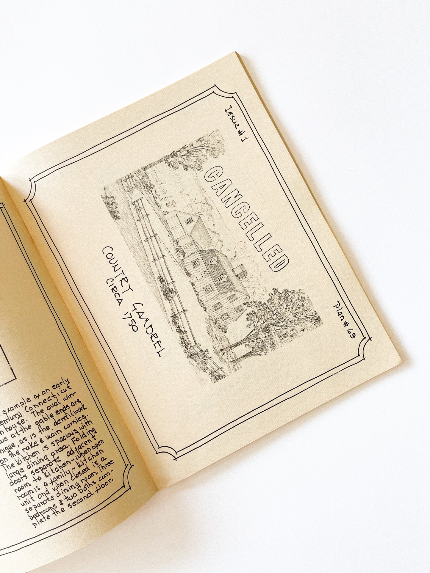 Old Colonial and Cape Cod Houses Portfolio Books