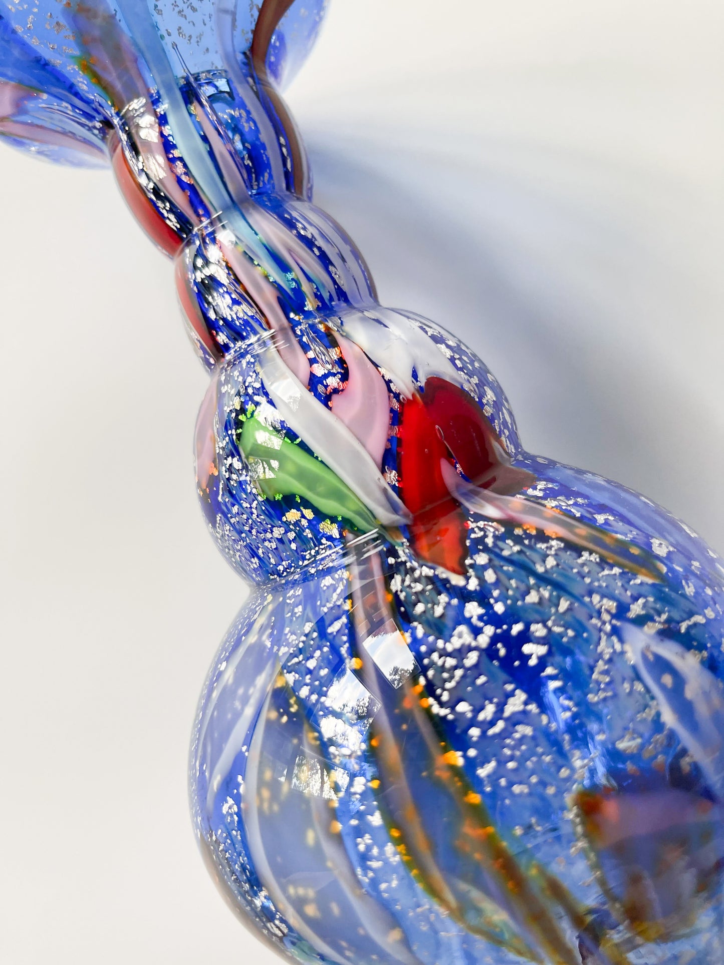 Vintage Celestial Murano Glass Vase