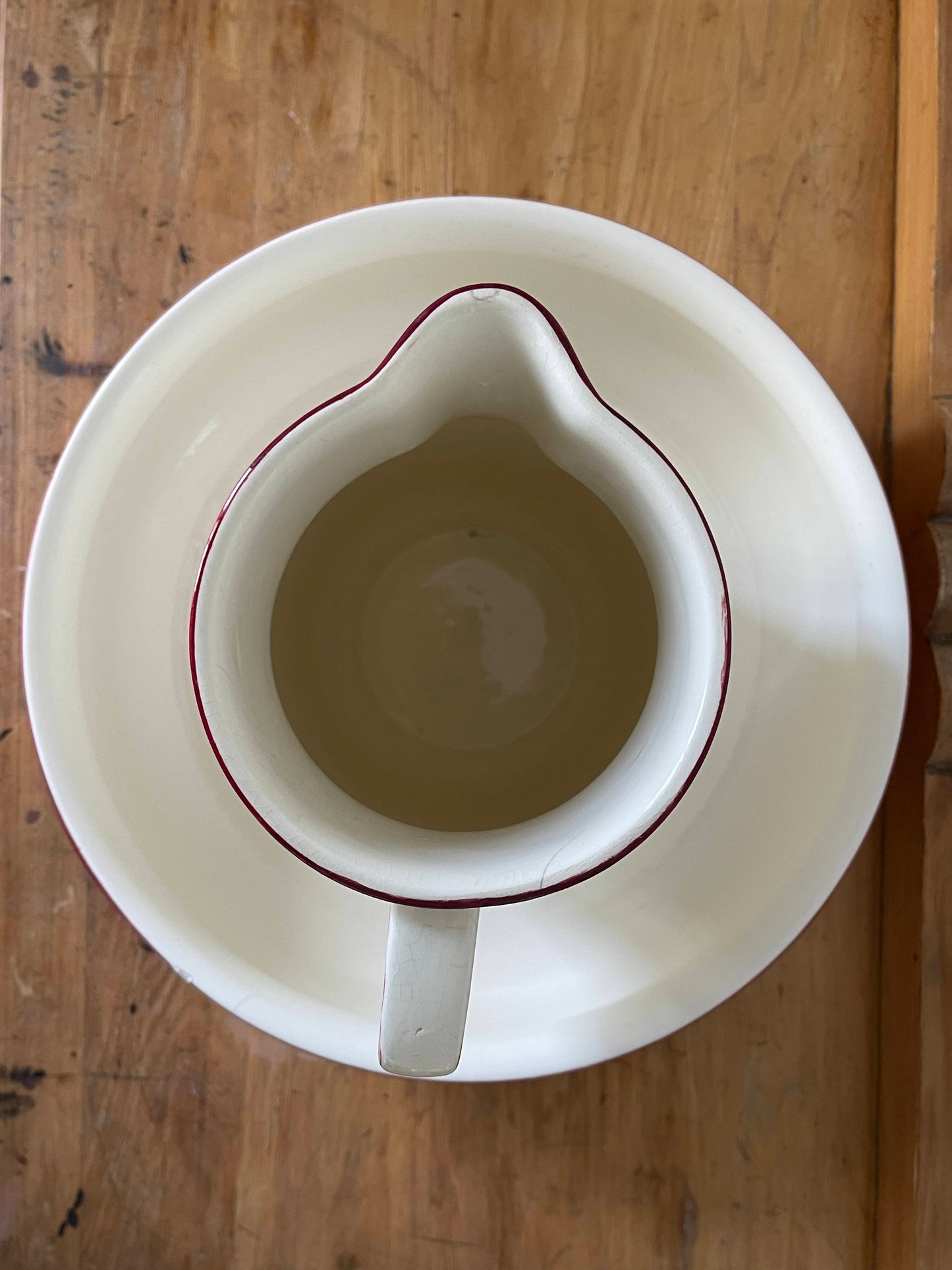 Antique Villeroy & Boch Wash Basin Set