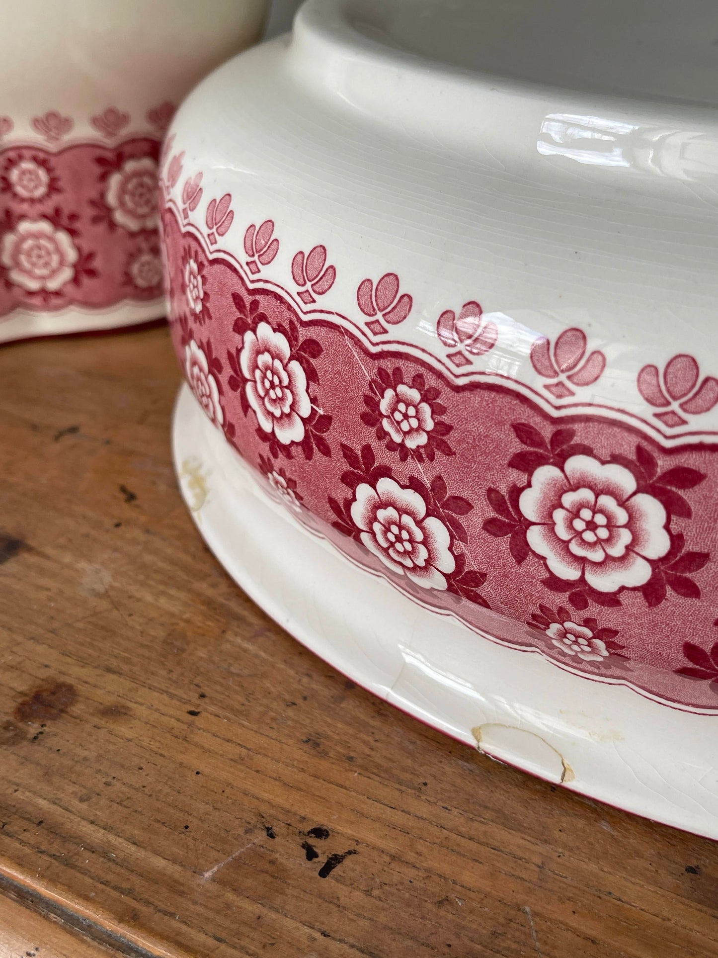 Antique Villeroy & Boch Wash Basin Set