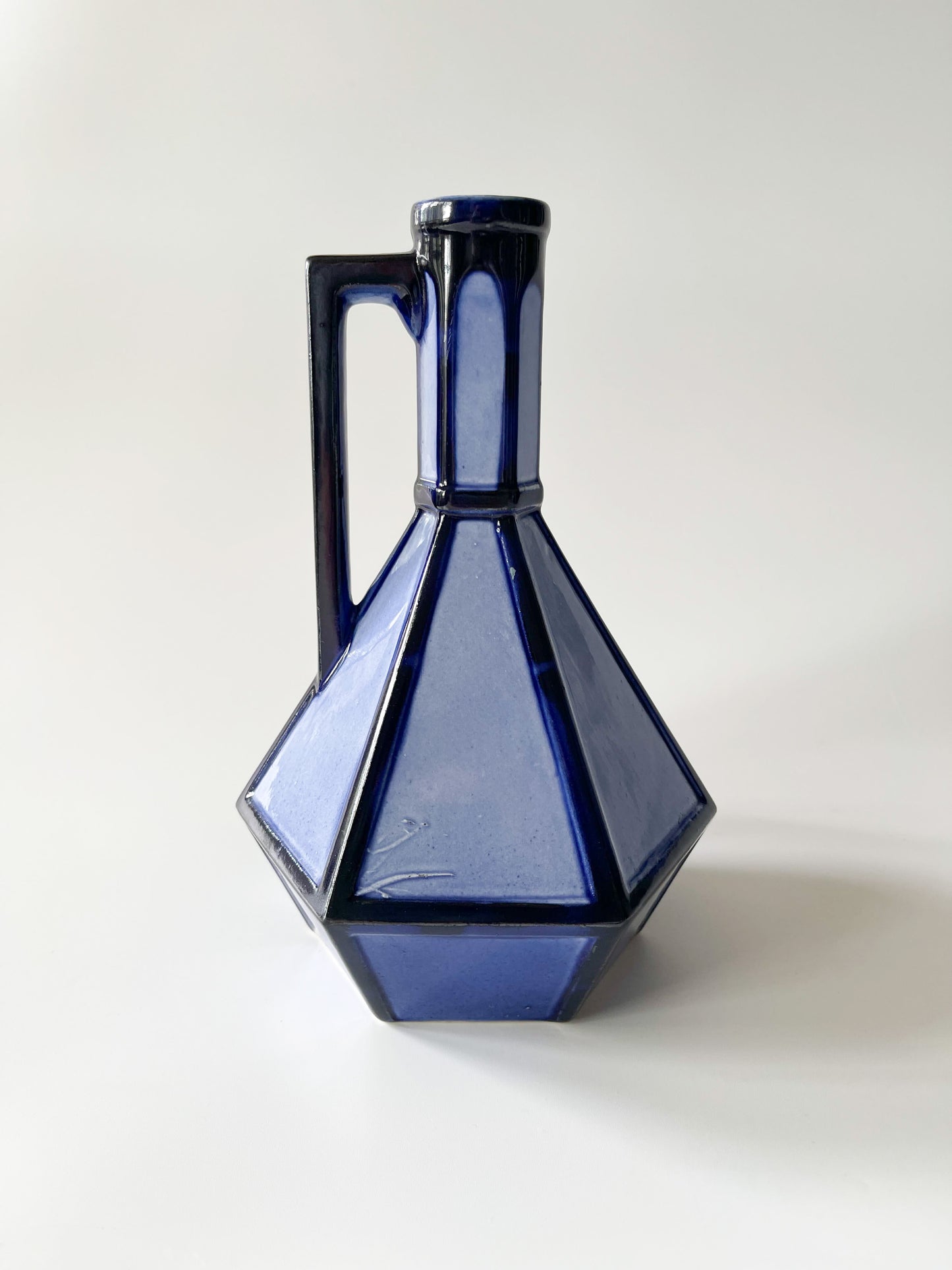 Antique Paul Garnier French Ceramic Liqueur Jug