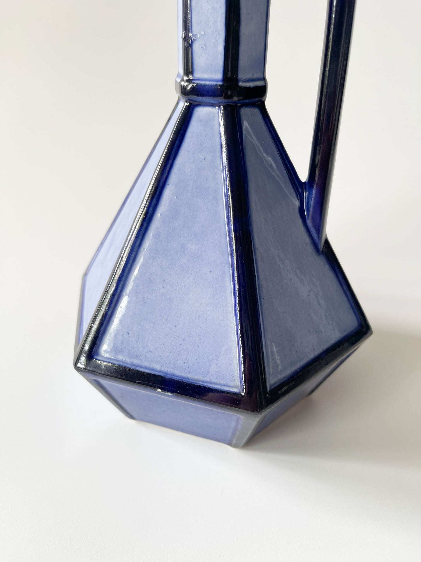 Antique Paul Garnier French Ceramic Liqueur Jug