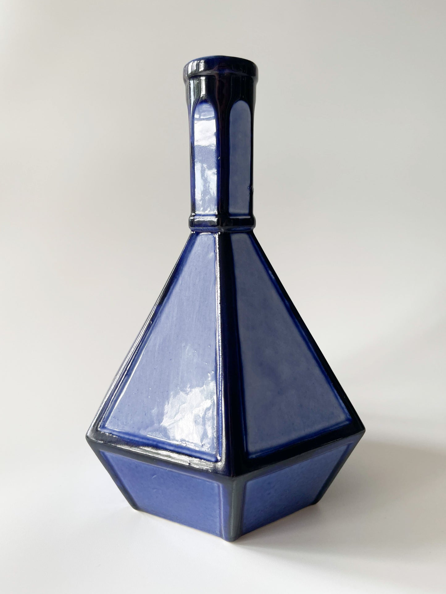 Antique Paul Garnier French Ceramic Liqueur Jug