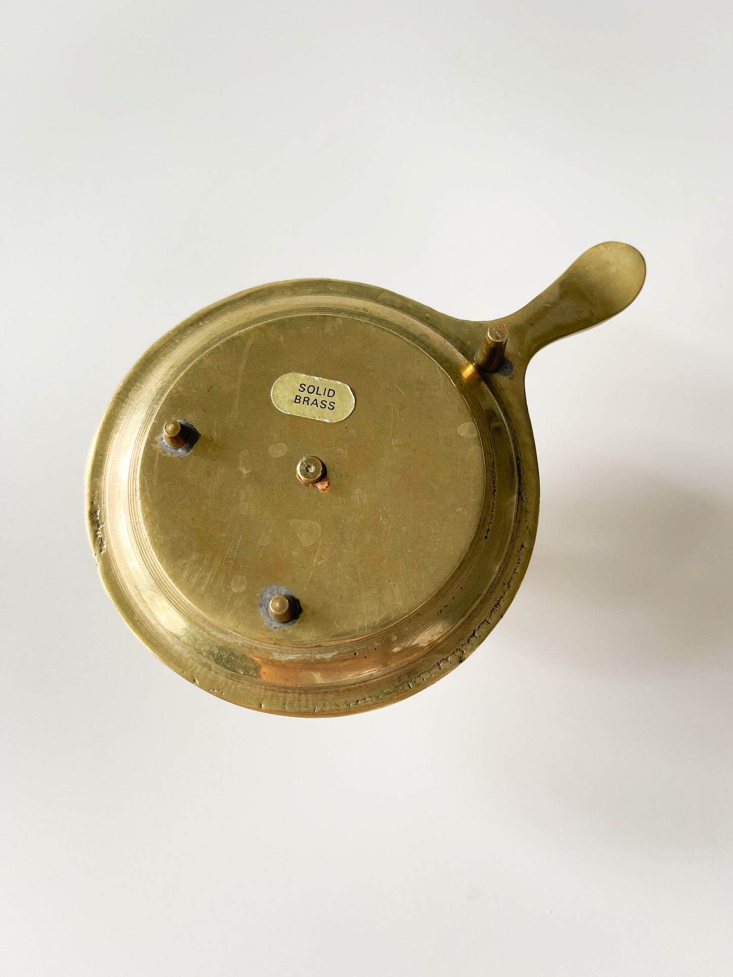Vintage Solid Brass Chamberstick