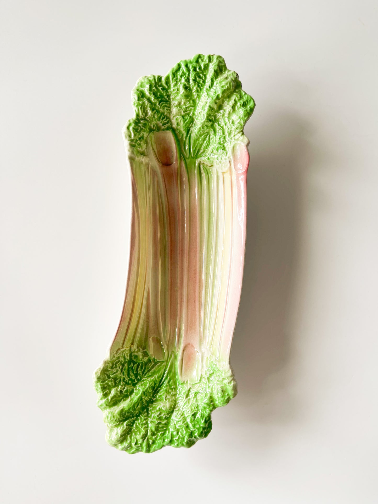 Vintage Ceramic Rhubarb Dish
