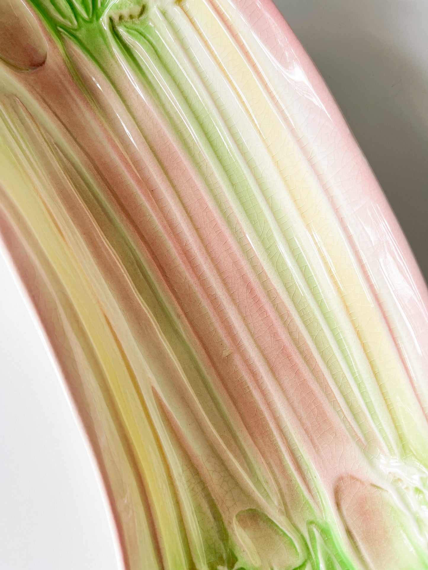 Vintage Ceramic Rhubarb Dish