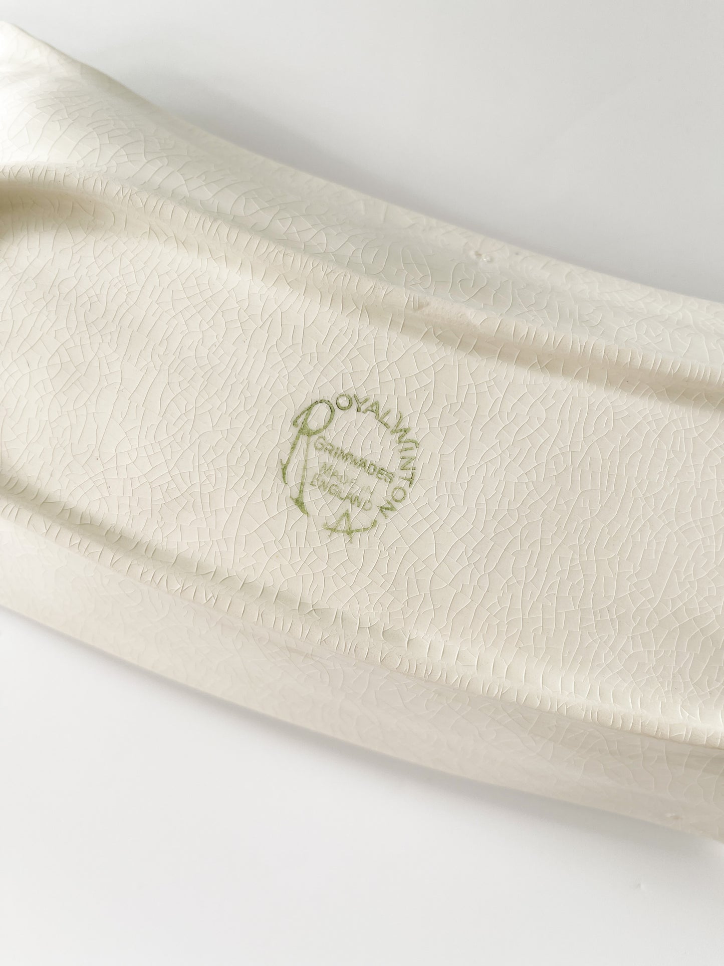 Vintage Ceramic Rhubarb Dish
