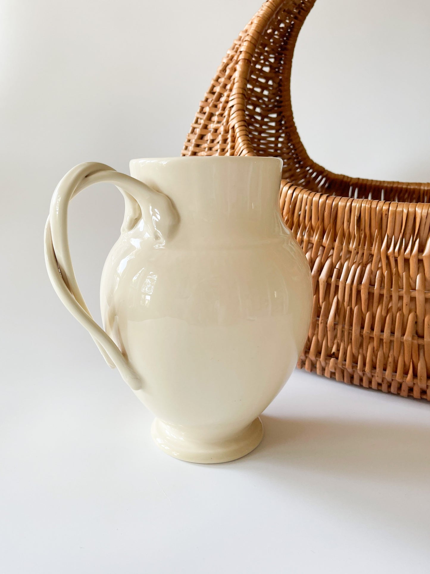 Vintage French Country Pitcher