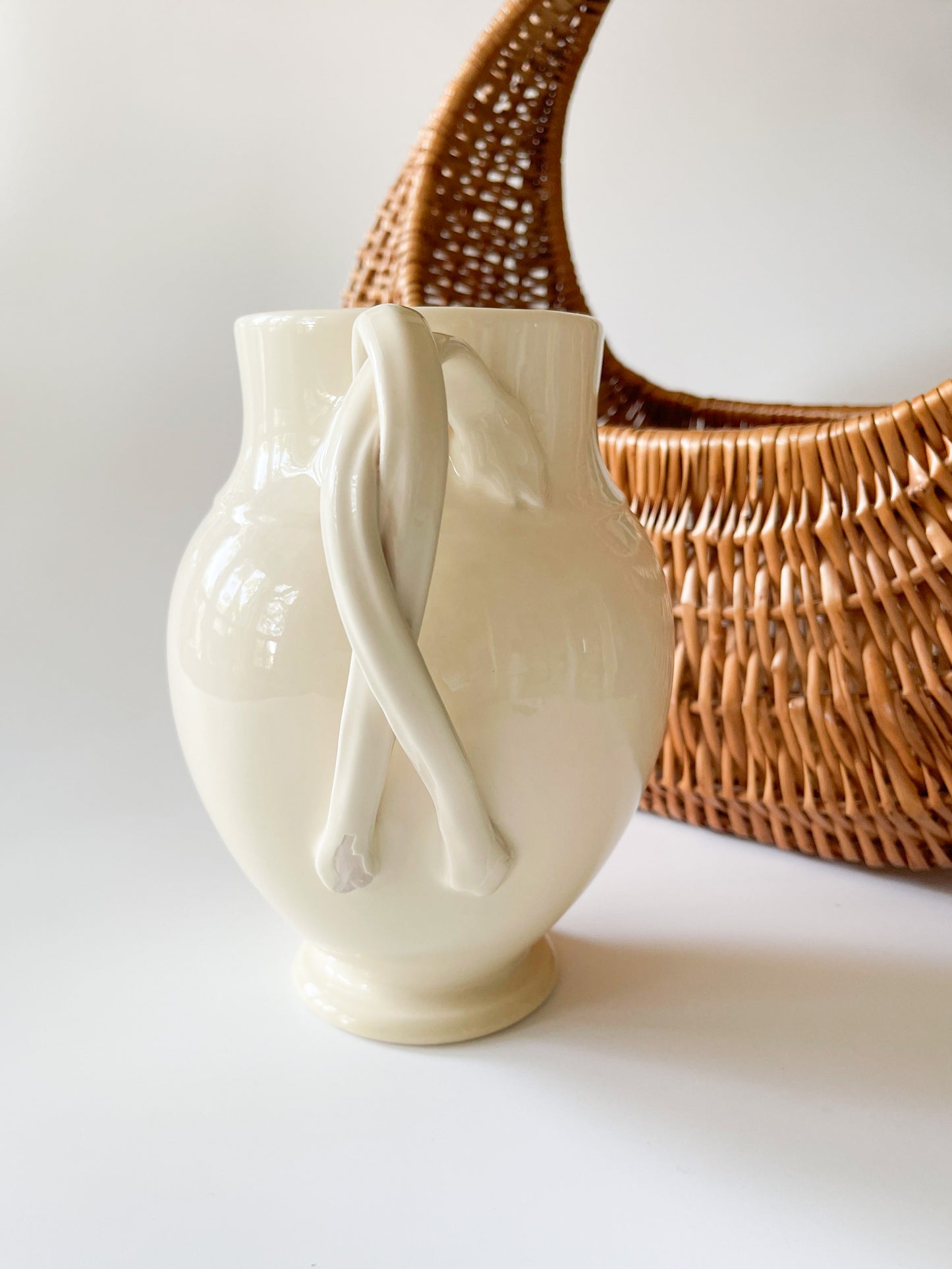 Vintage French Country Pitcher