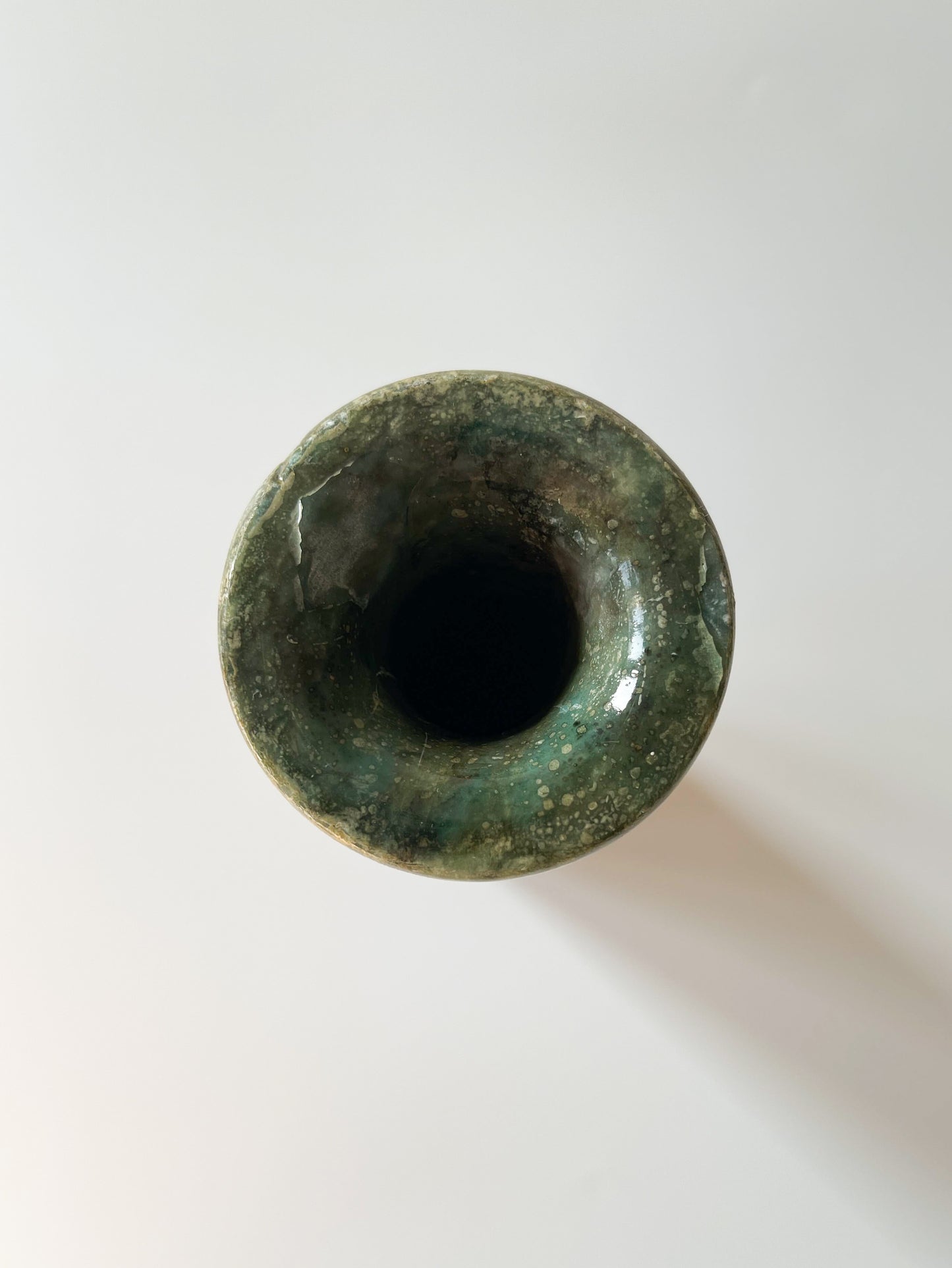 Vintage Hand Carved Italian Alabaster Bud Vase