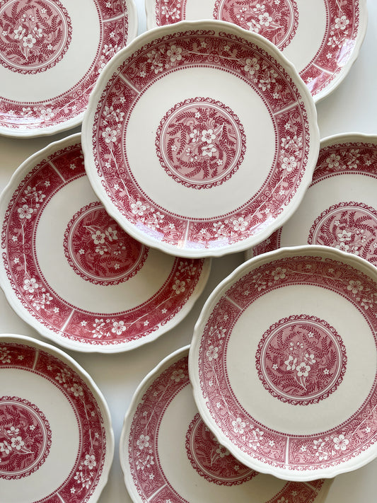Vintage Syracuse China Strawberry Hill Restaurantware Dinner Plates