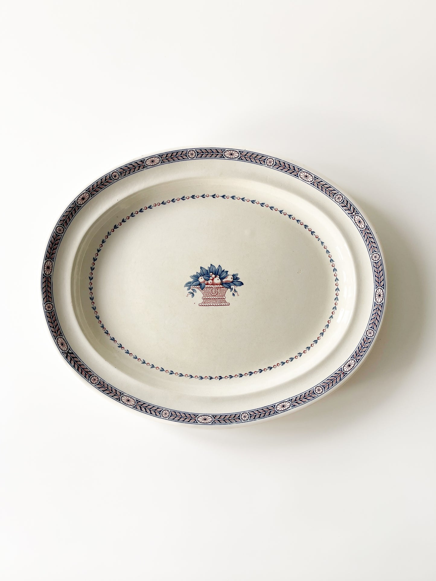 Antique Wedgwood Boston XL Serving Platter 18.5"