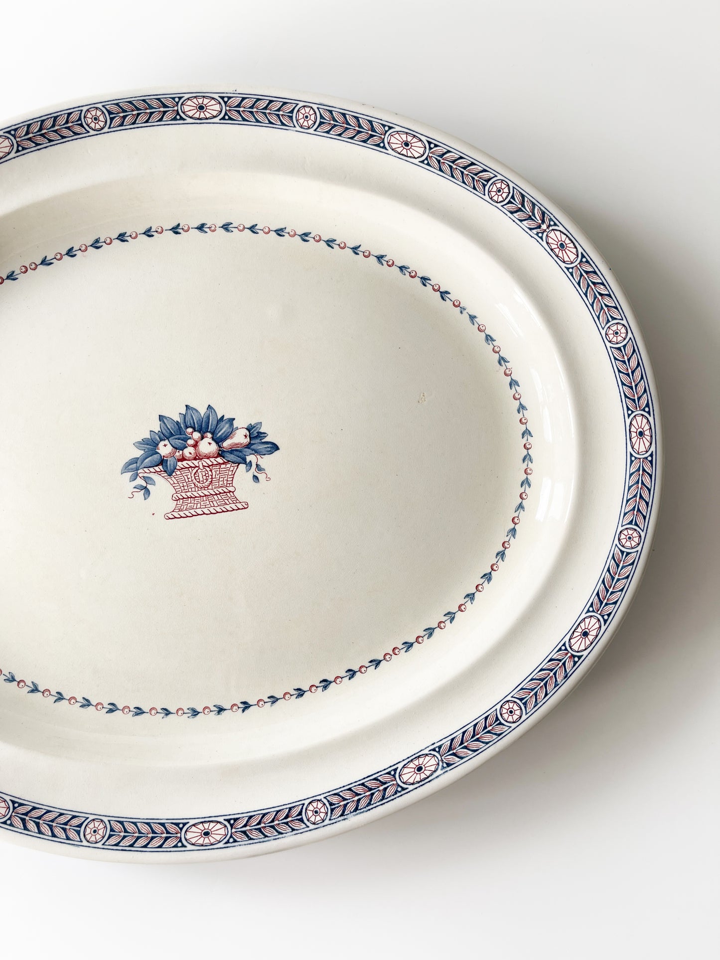 Antique Wedgwood Boston XL Serving Platter 18.5"