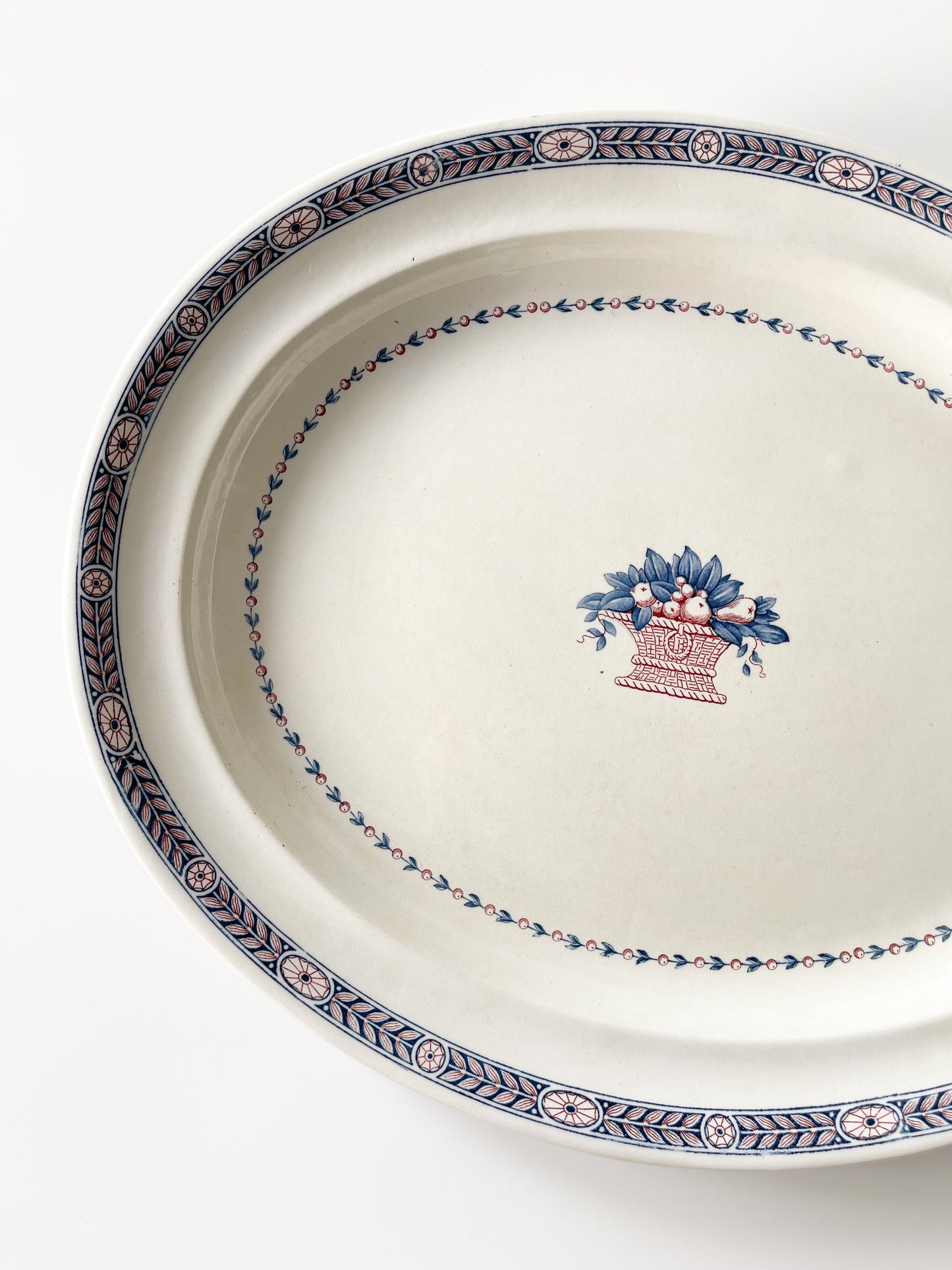 Antique Wedgwood Boston XL Serving Platter 18.5"