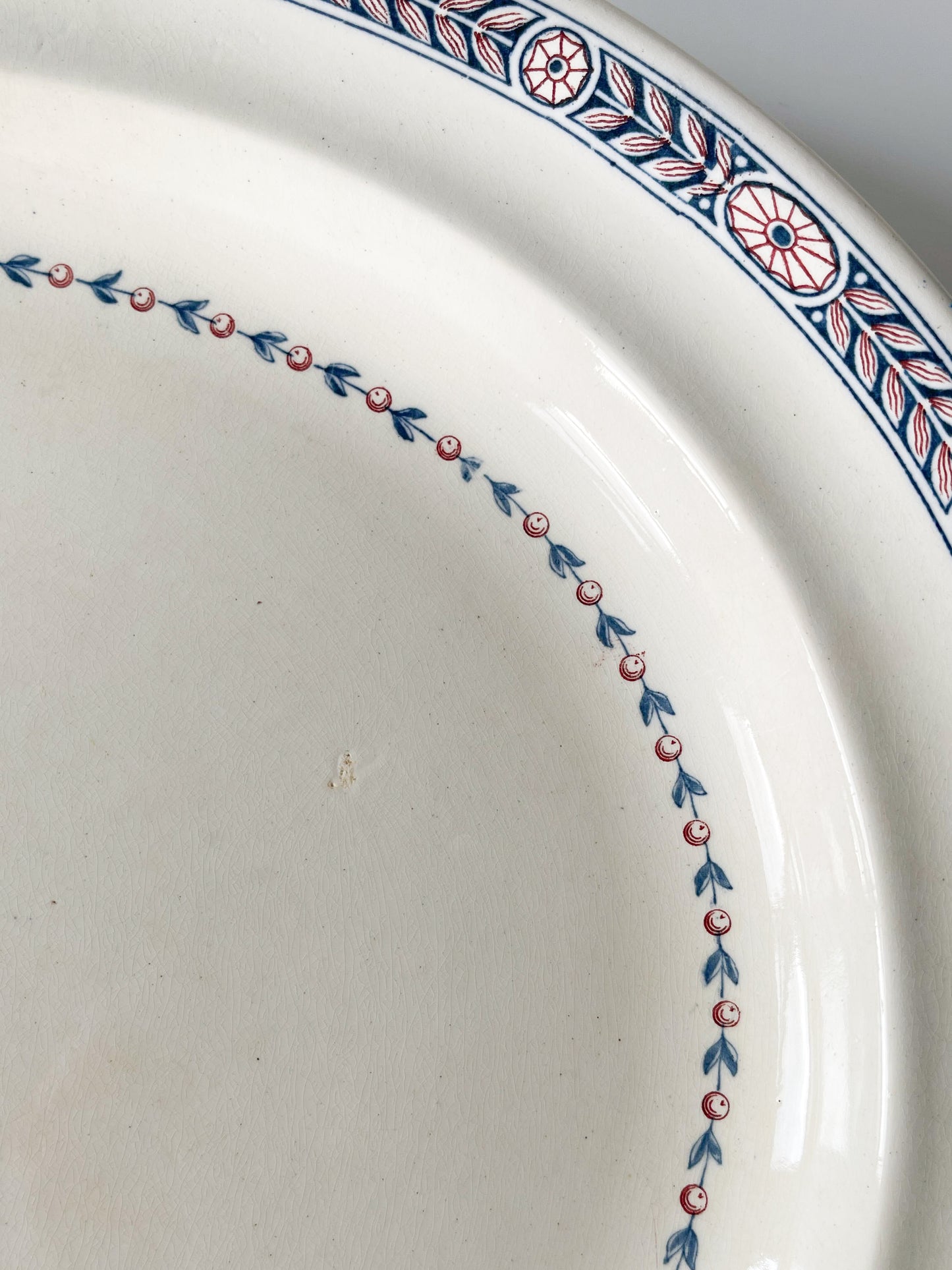 Antique Wedgwood Boston XL Serving Platter 18.5"