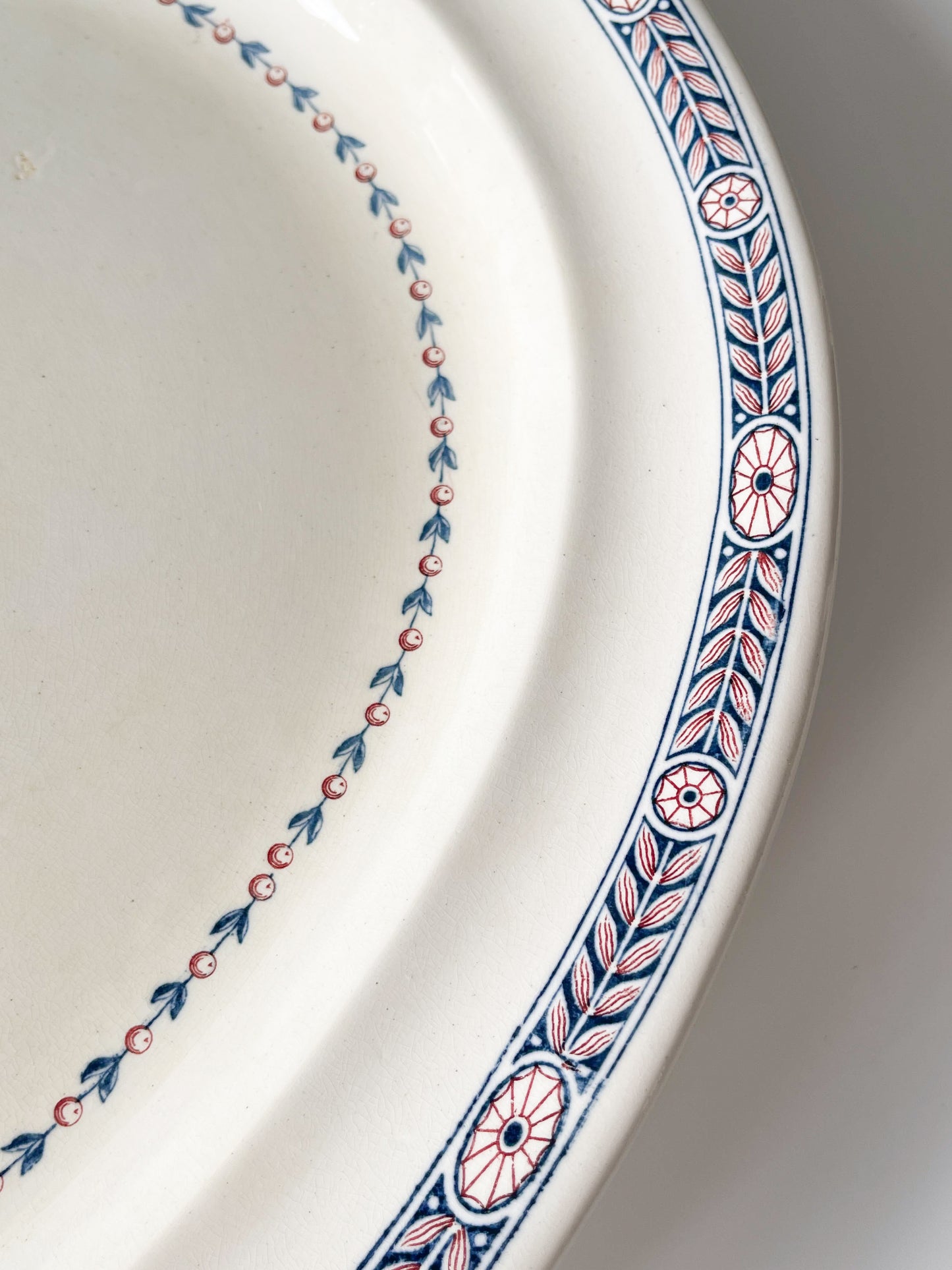 Antique Wedgwood Boston XL Serving Platter 18.5"